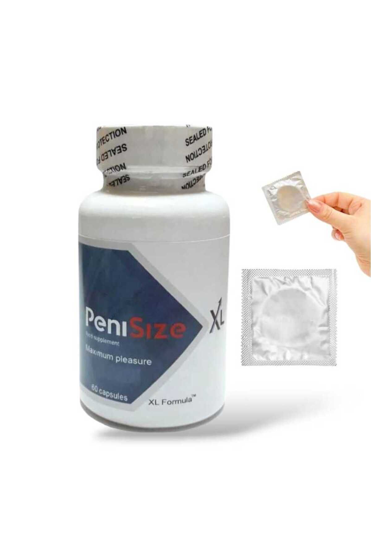 MEDİCREAM Penisize XL Erkeklere C1nsel Performans Arttıran 60'lı + Prezervatif HEDİYE
