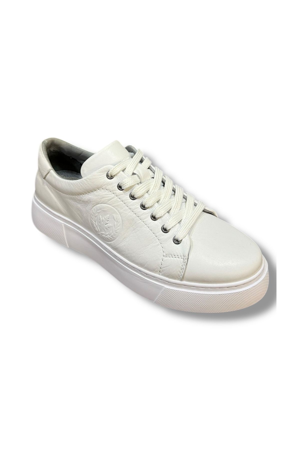 İdeal Voyager 6204 Erkek Bağcıklı Hakiki Deri Casual Spor Sneaker Ayakkabı