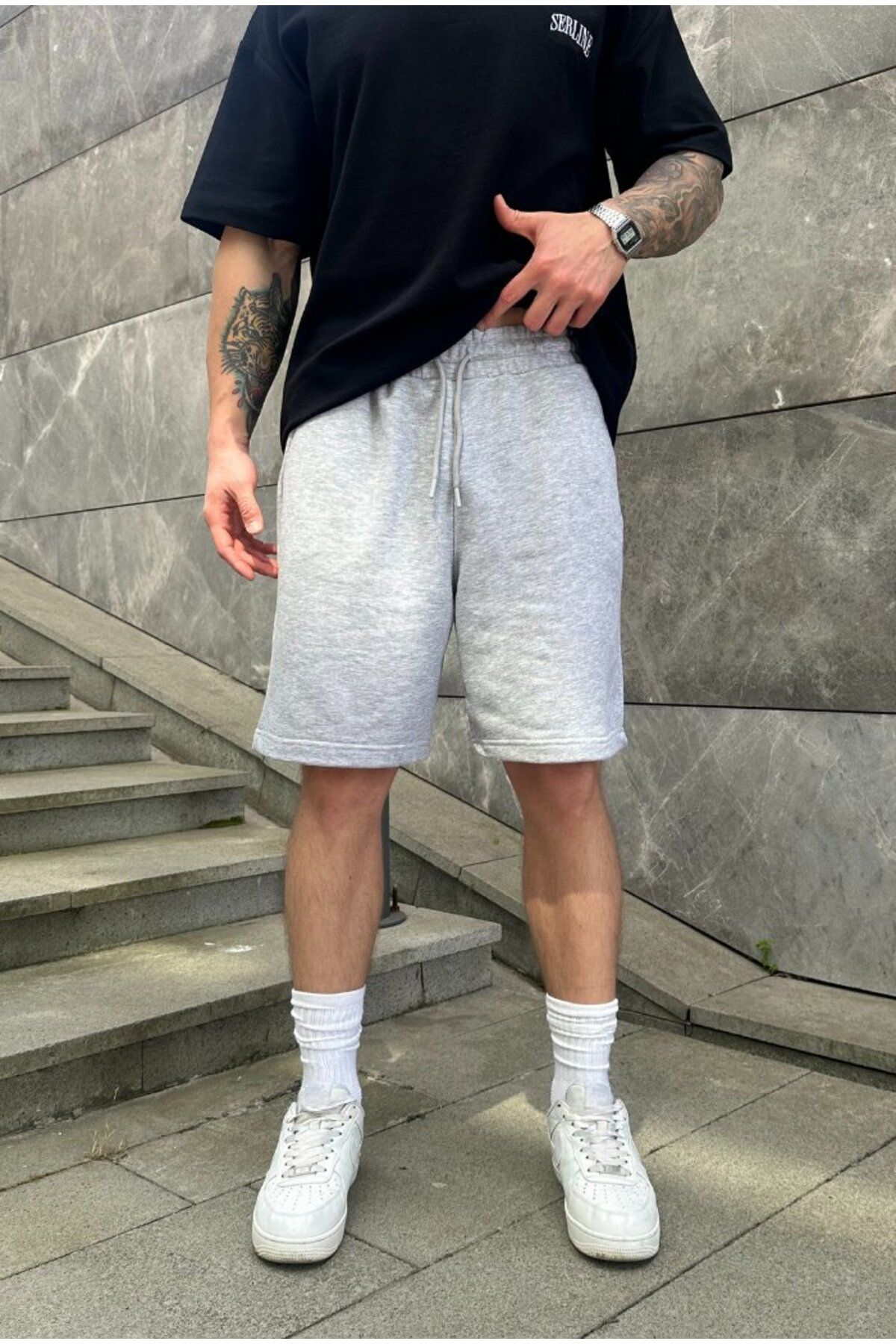 serline Basic Premium Oversize Şort