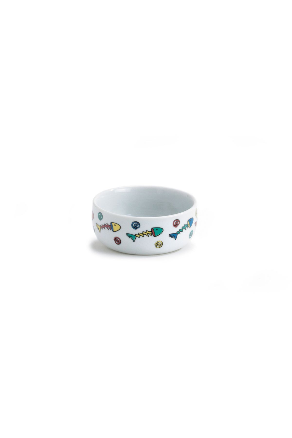 Beeztees Kedi Mama Su Kabı, Porselen, Beyaz, 11cm, 325ml