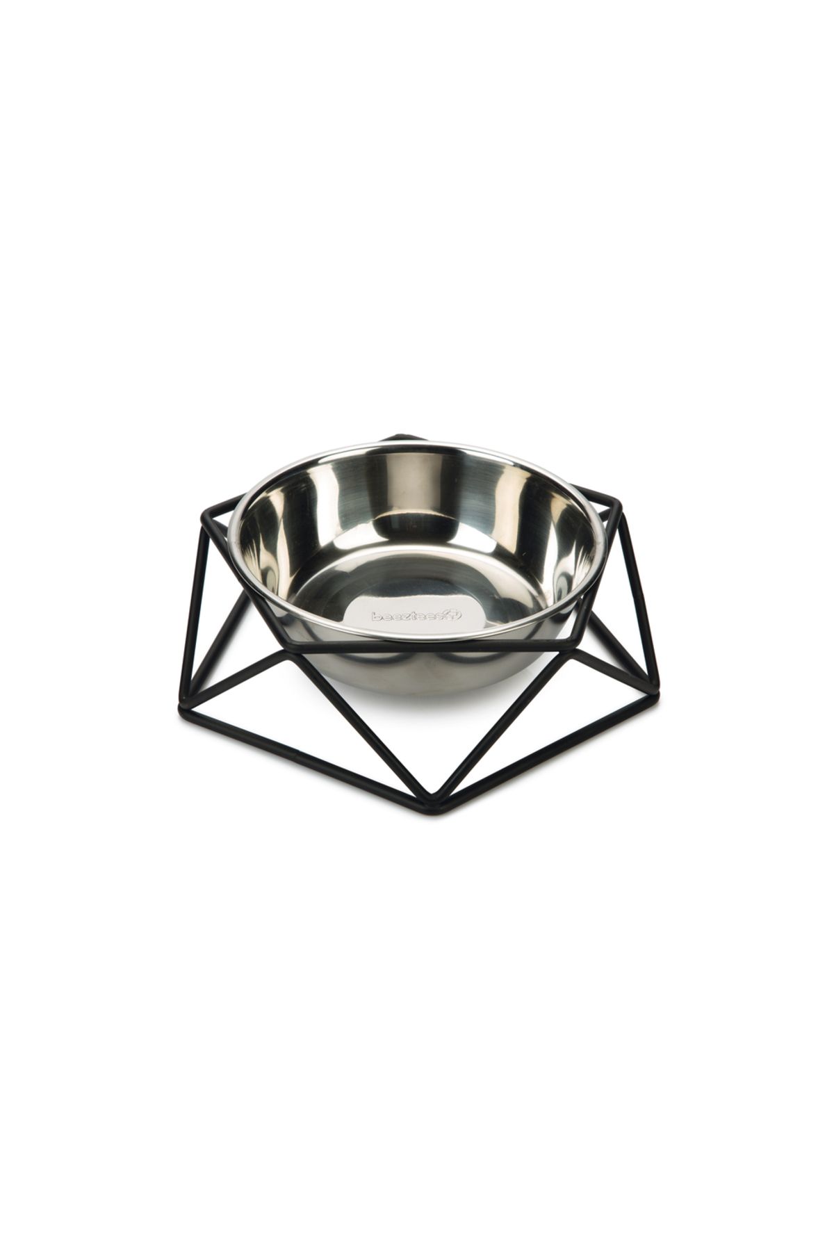 Beeztees Köpek Mama Su Kabı, Paslanmaz Çelik, 21,5cm, 700ml