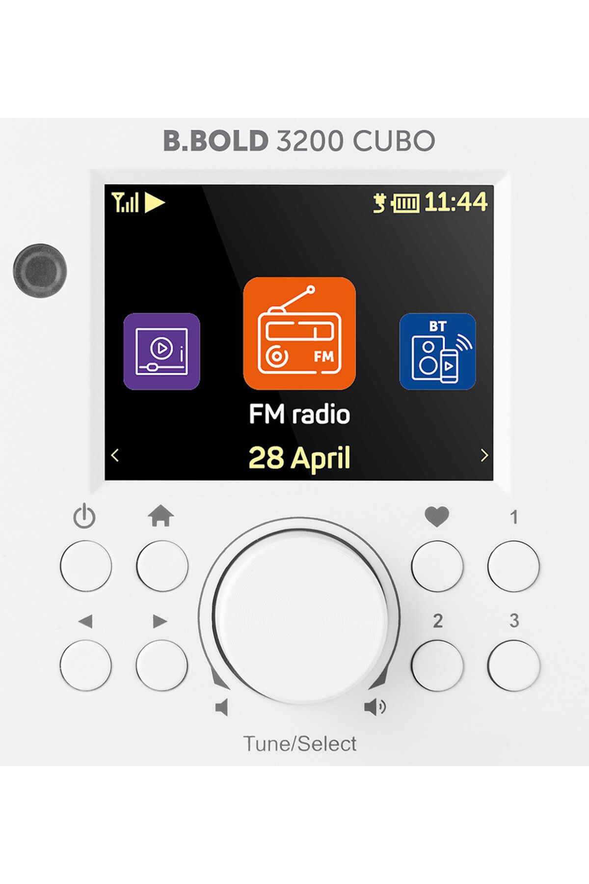 ECG-Internet radio ECG B.BOLD 3200 Cubo, FM, Bluetooth, Li-Ion 3.7V/2000 mAh, 3W RSM, remote control 8