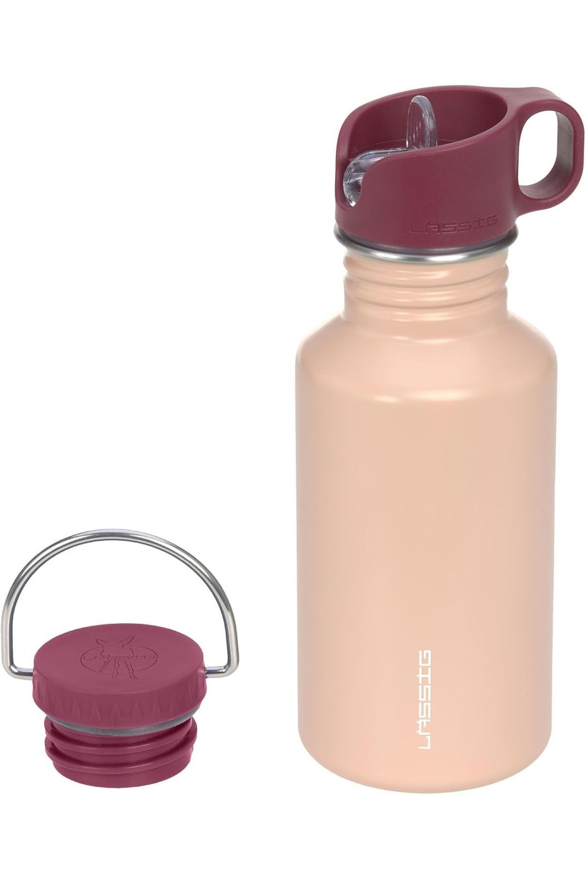 Lassig 500 ml Çelik Matara Sızdırmaz Spor Kapaklı BPA İçermez