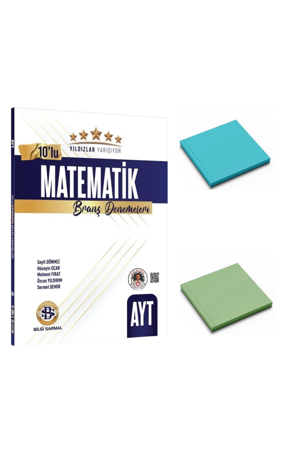 Bilgi Sarmal Yayınları Bilgi Sarmal Yayınları Yıldızlar Yarışıyor AYT Matematik Deneme Ve Bloknot Hediye