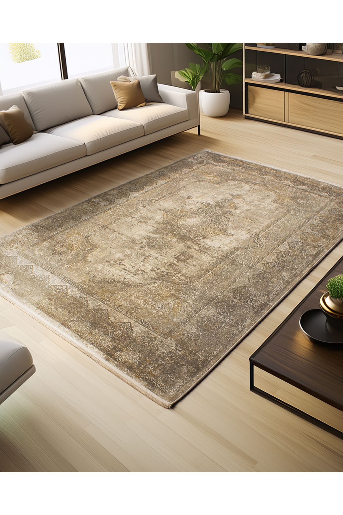 akbel halı & yatak exclusive home design CRAFT M095G LUMİNA SALON HALISI