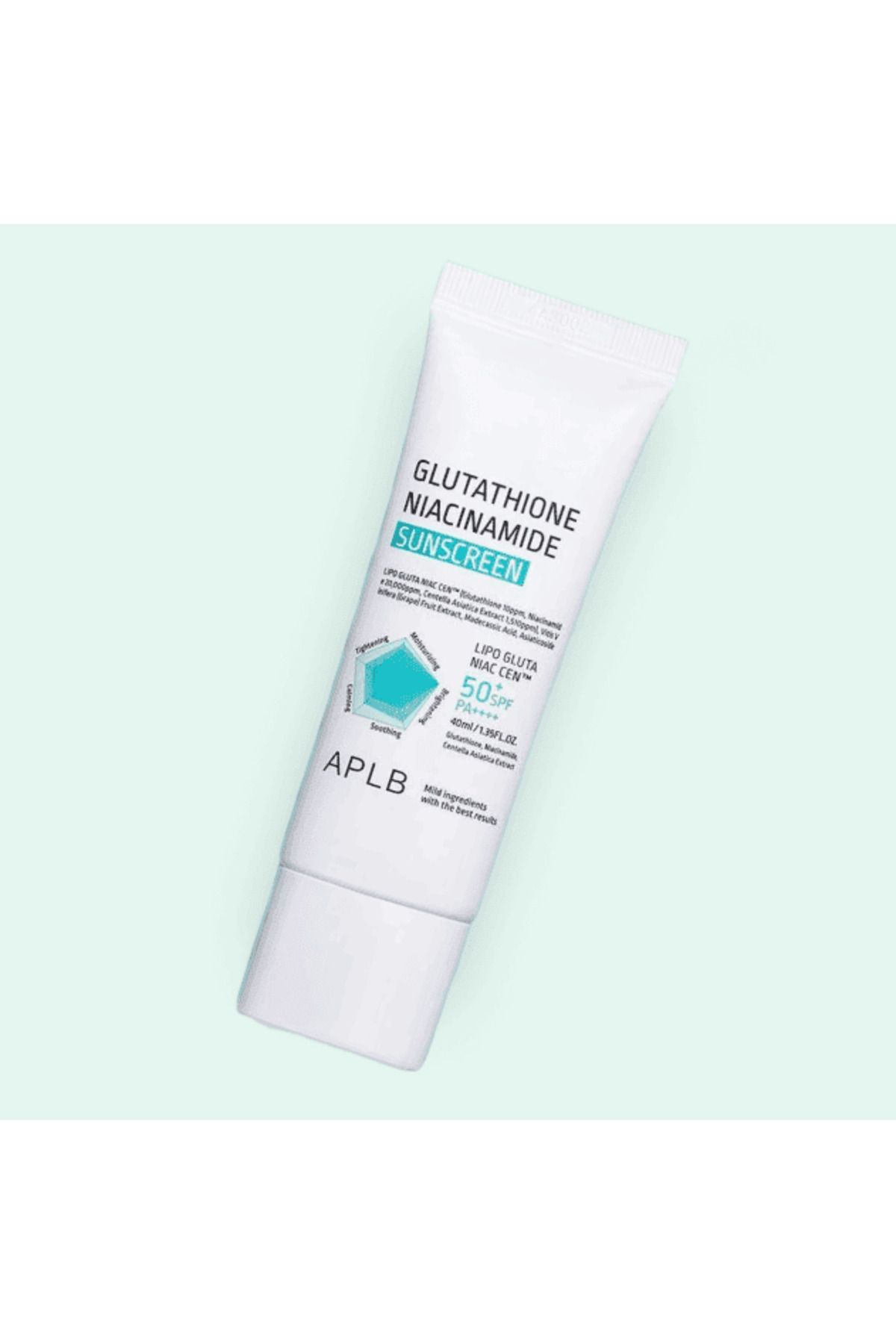 APLB-Sunscreen SPF50+ with glutathione and niacinamide, APLB, 40ml 1