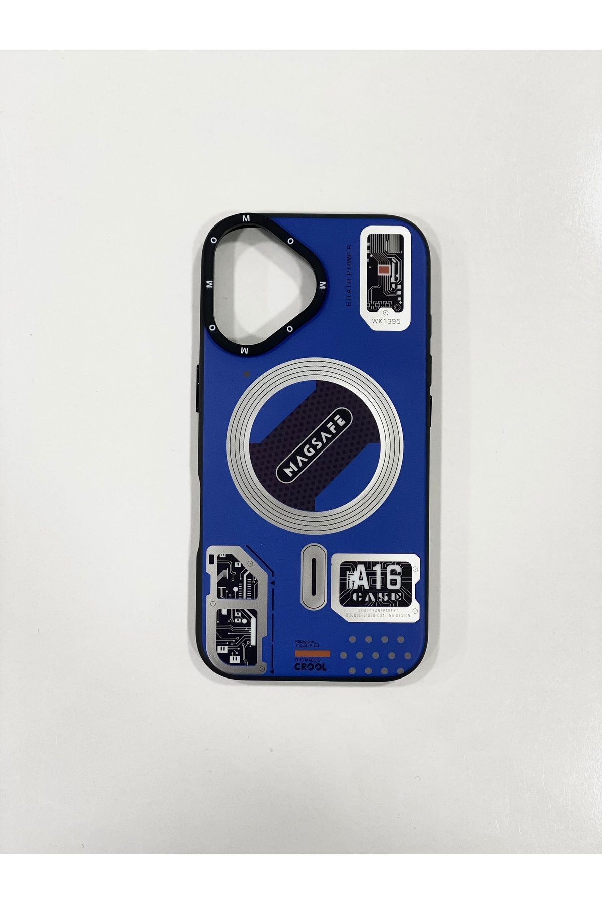 KLF iPhone 16 MagSafe ŞARJ ÖZELLİKLİ DESENLİ KILIF ULTRA KORUMA