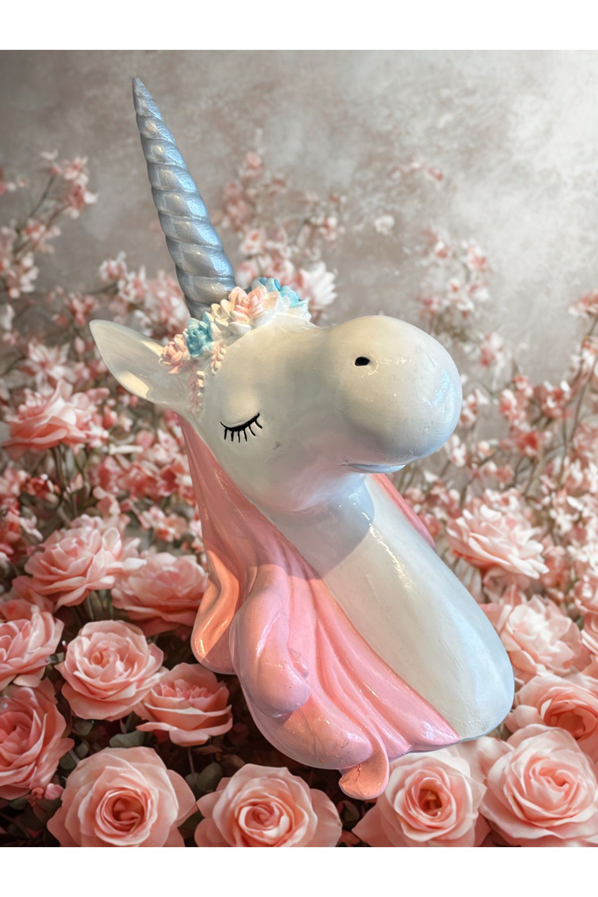 İki Cadı Tasarım Duvar Unicorn Pegasus Dekoratif Polyester Asılabilir Duvar Dekor