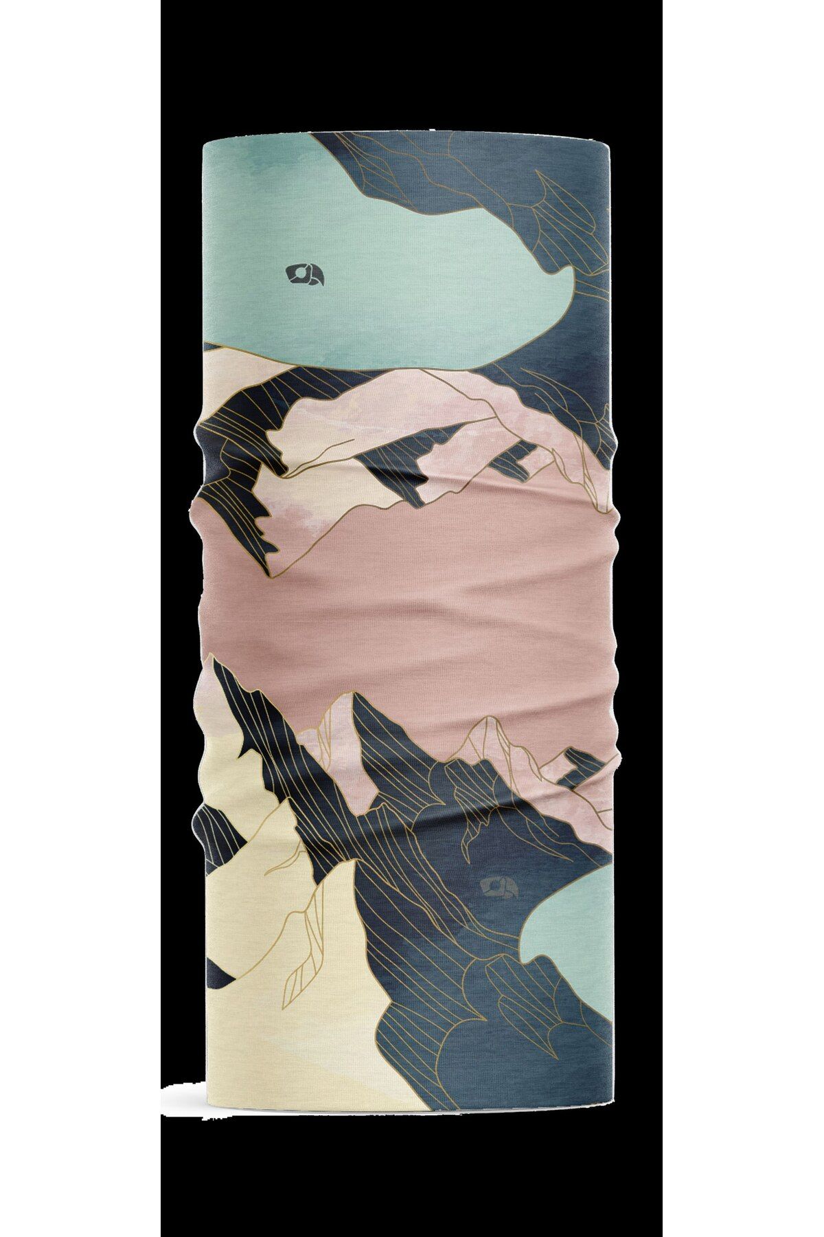 FG KONNİCHİWA SANNATSAL DESENLİ Bandana Outdoor Boyunluk Motosiklet Kadın Erkek buff Çok Amaçlı Bandana