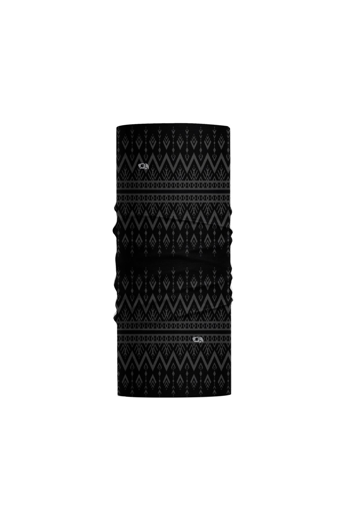 FG KONNİCHİWA SİYAH DESENLİ Bandana Outdoor Boyunluk Motosiklet Kadın Erkek buff Çok Amaçlı Bandana