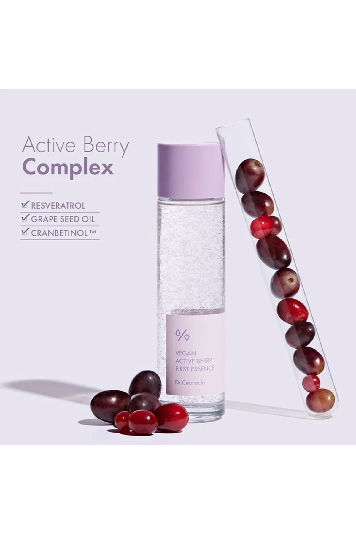 Dr.Ceuracle-Essence with encapsulated resveratrol vegan active berry first essence, Dr.Ceuracle, 150ml 4