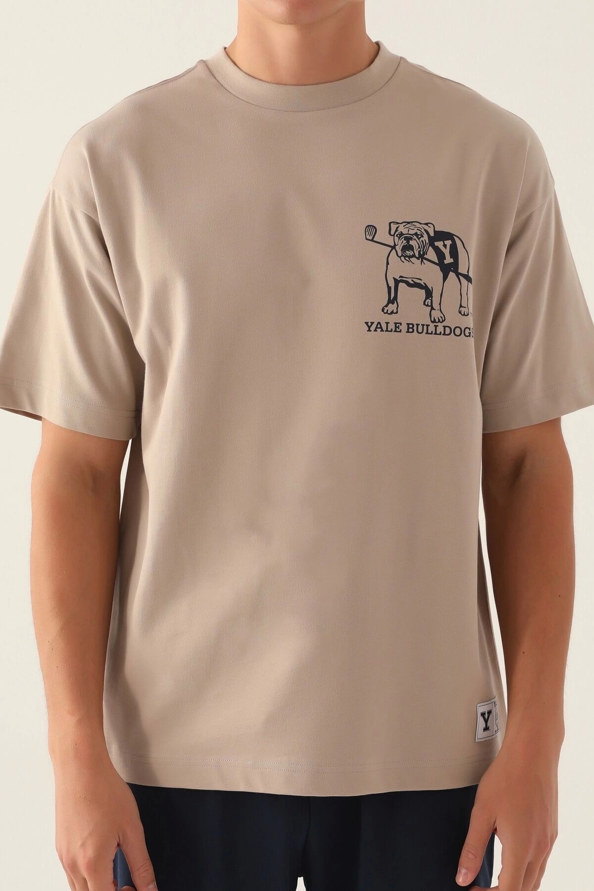 ☆YALE☆ 2PACK EMBROIDERY DAN TSHIRT WHITE WHITE YEM9SS301A Buy Les Deux Leo Embroidery SS Shirt - Light Ivory | NLYMAN