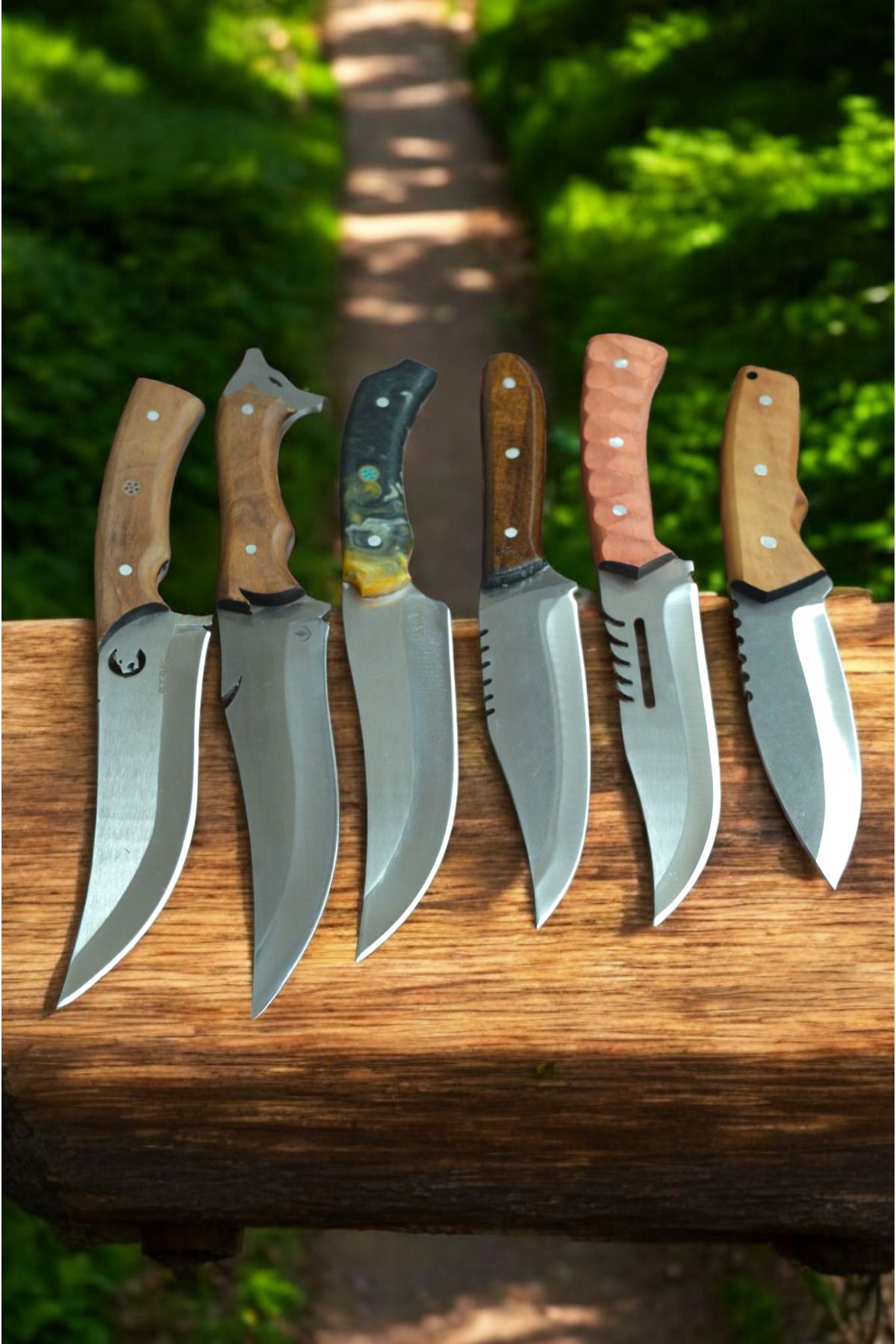 MERTCAN KNİFE 4lü 5li 6li 7li 8li outdoor av ve kamp bıçağı mutfak bıçağı çakı