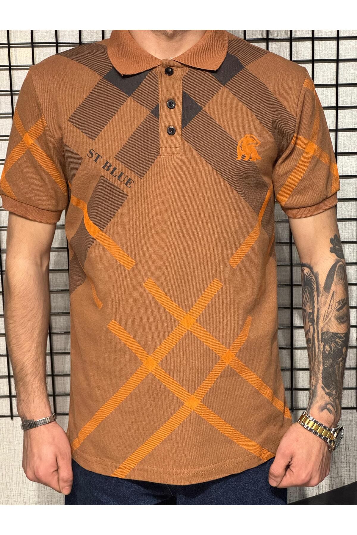 STBLUEGYM polo yaka