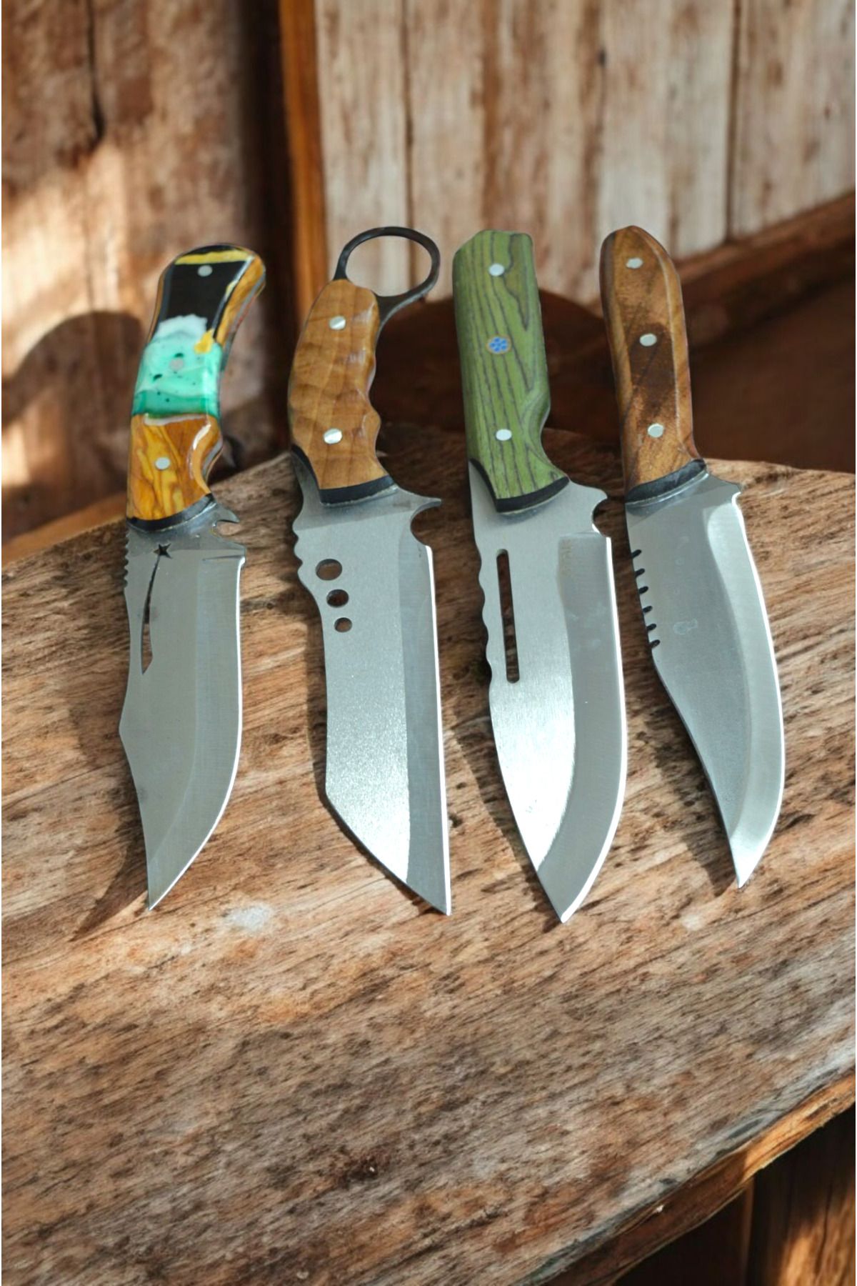 MERTCAN KNİFE 4lü 5li 6li 7li 8li outdoor av ve kamp bıçağı mutfak bıçağı çakı