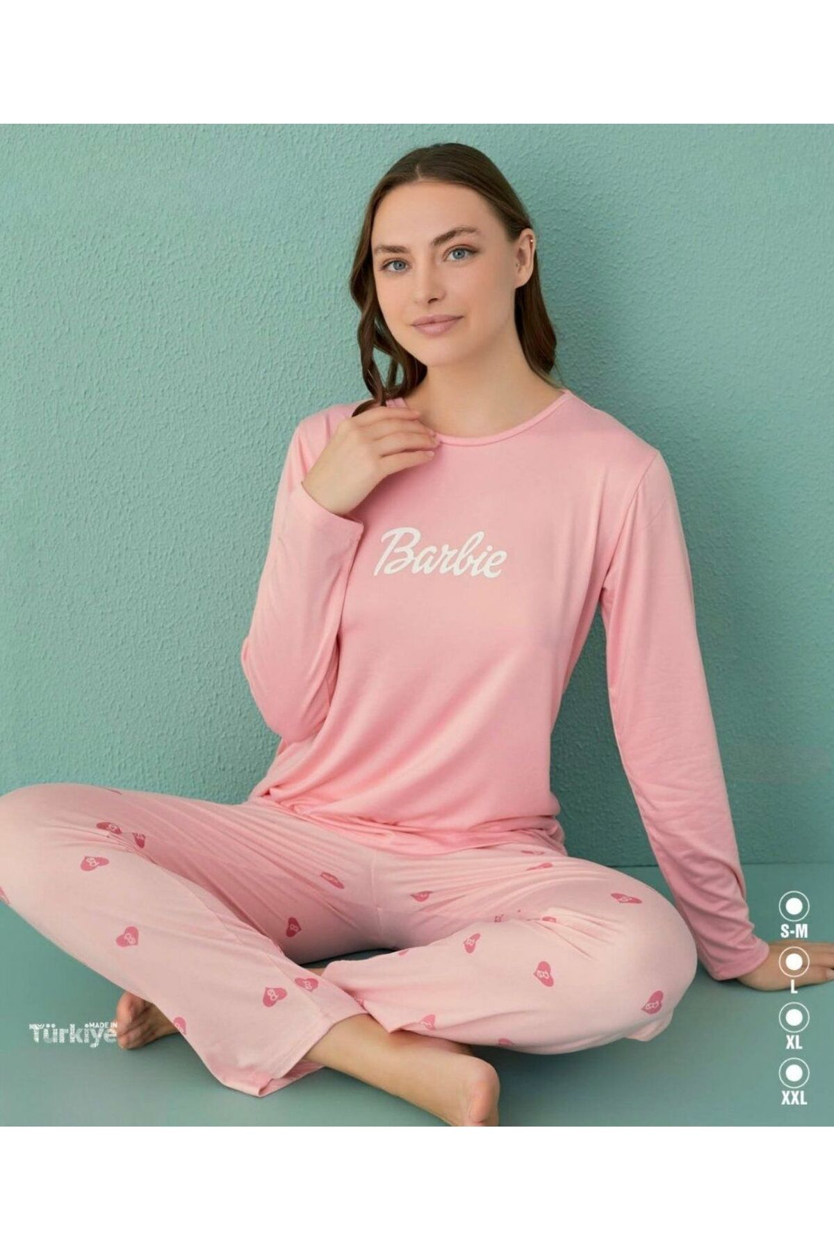 İpek Kadın Uzun Kol Pijama Takımı