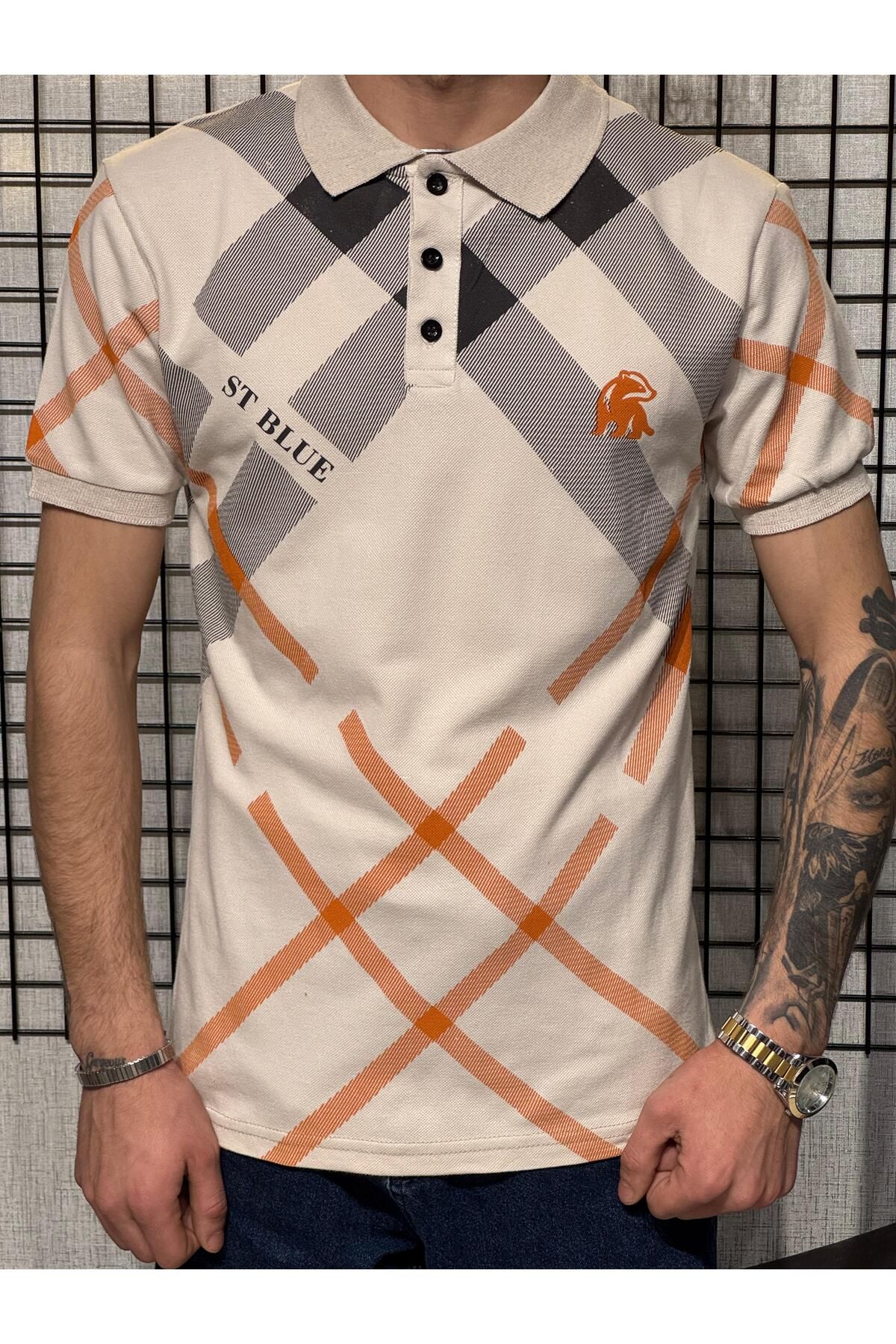 STBLUEGYM polo yaka