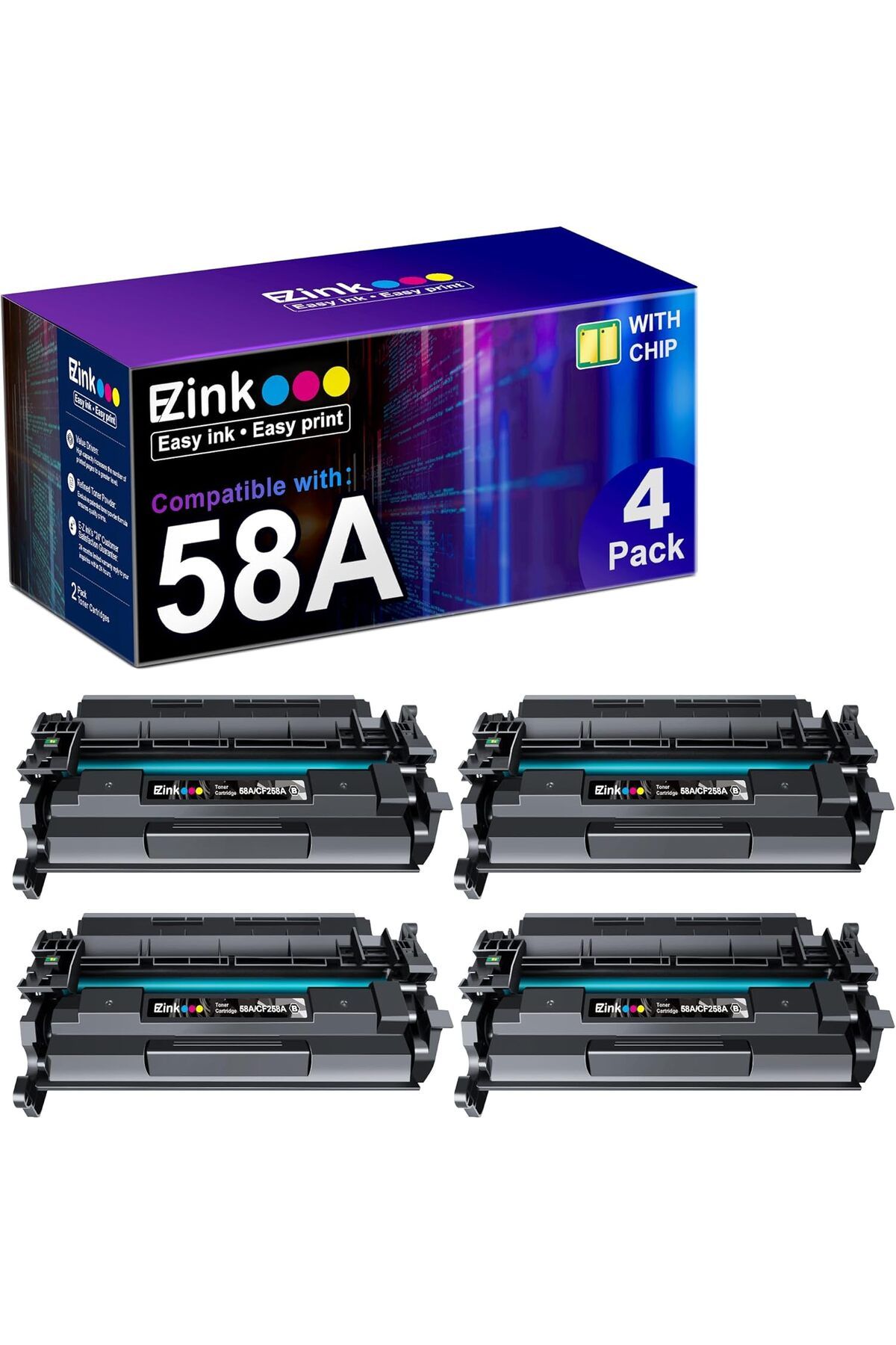 HP CF259A ÇİPLİ Laserjet MFP M428fdw M428fdn M428dw M404 M428 Pro M404n M404dn M404dw( Chip)