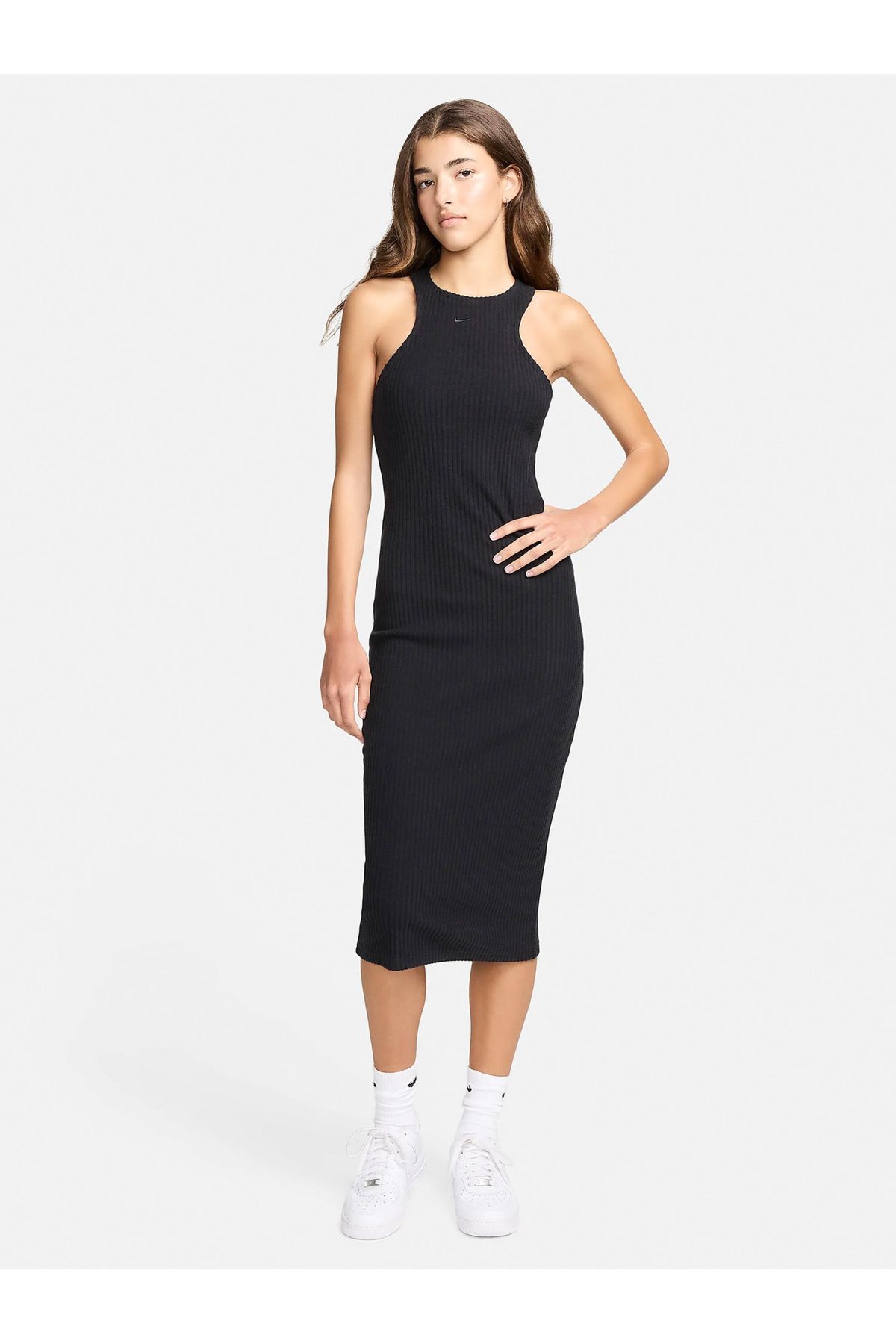 Nike Sportswear Chill Knit Midi Dress Kadın Elbise NDD SPORT