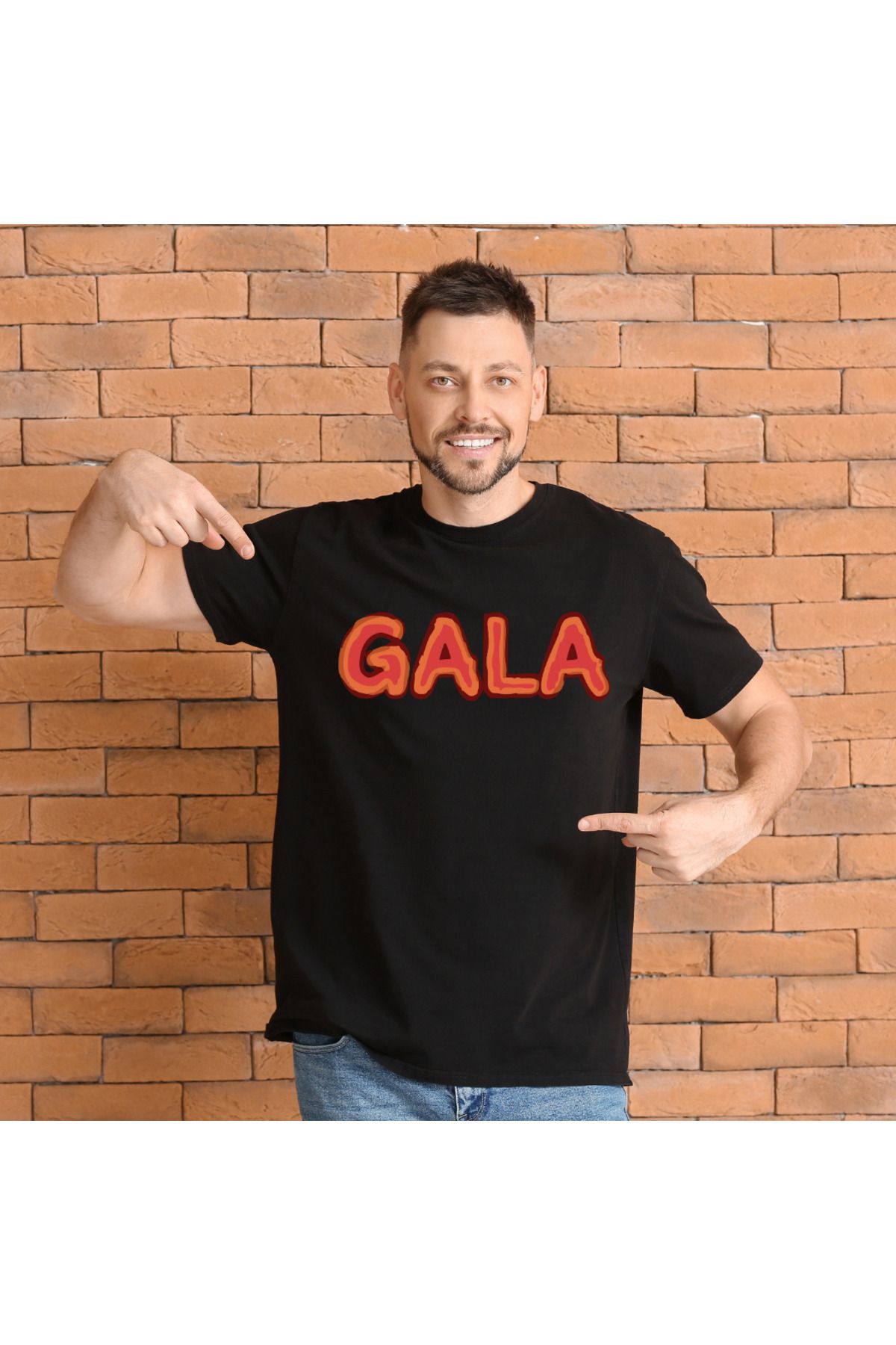 Gala Stile Basic Gala taraftar Erkek Tişört