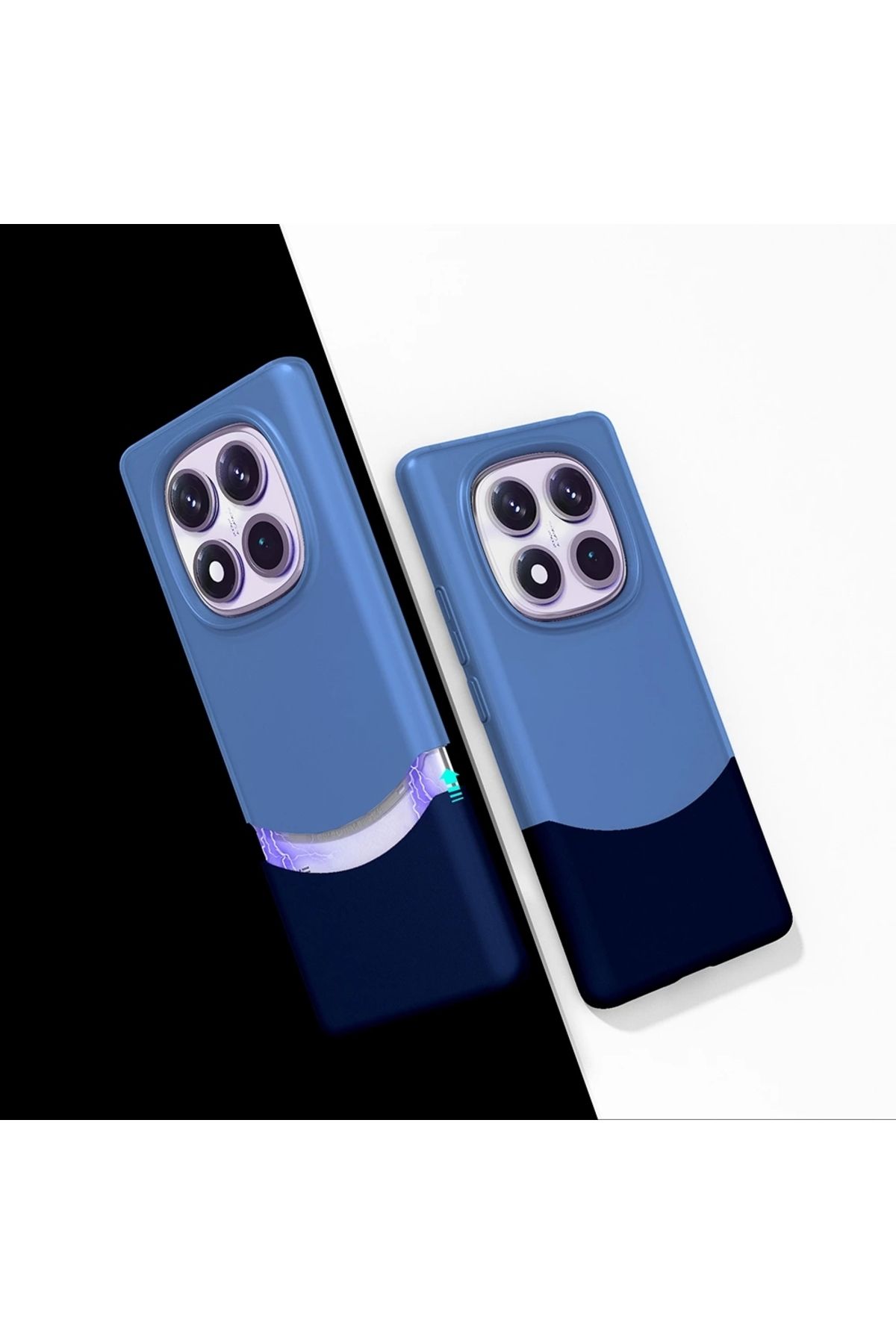 Lopard Xiaomi Redmi Note 14 Pro 5g Kılıf Magsafe Şarj Kartlıklı Mıknatıslı Duble 1.7mm Kapak Kart Bölmeli L