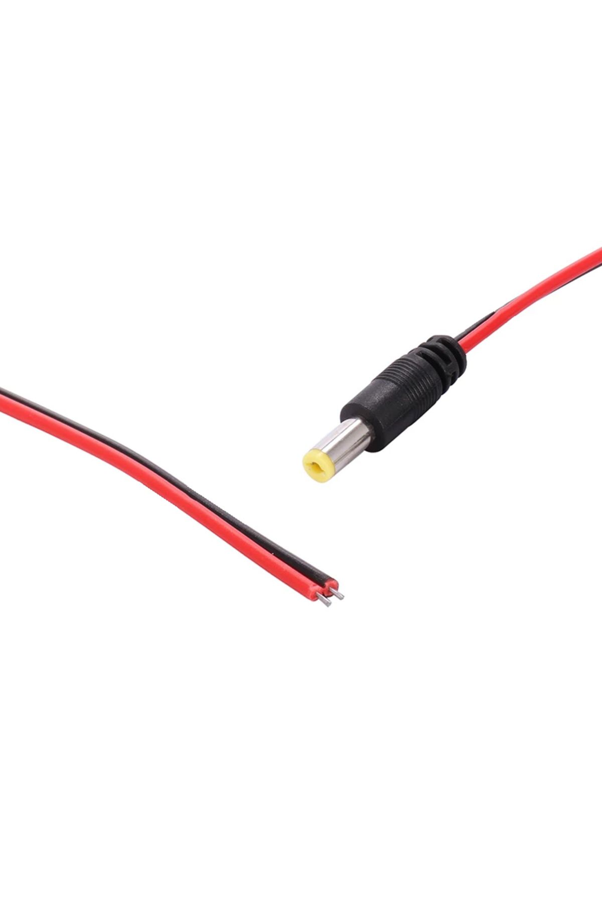 POEBGO FAMİLY'S TK 34 FİŞ KABLOLU TEK UÇLU KAMERA İÇİN 20 CM DC POWER JACK KABLOLU (5162)