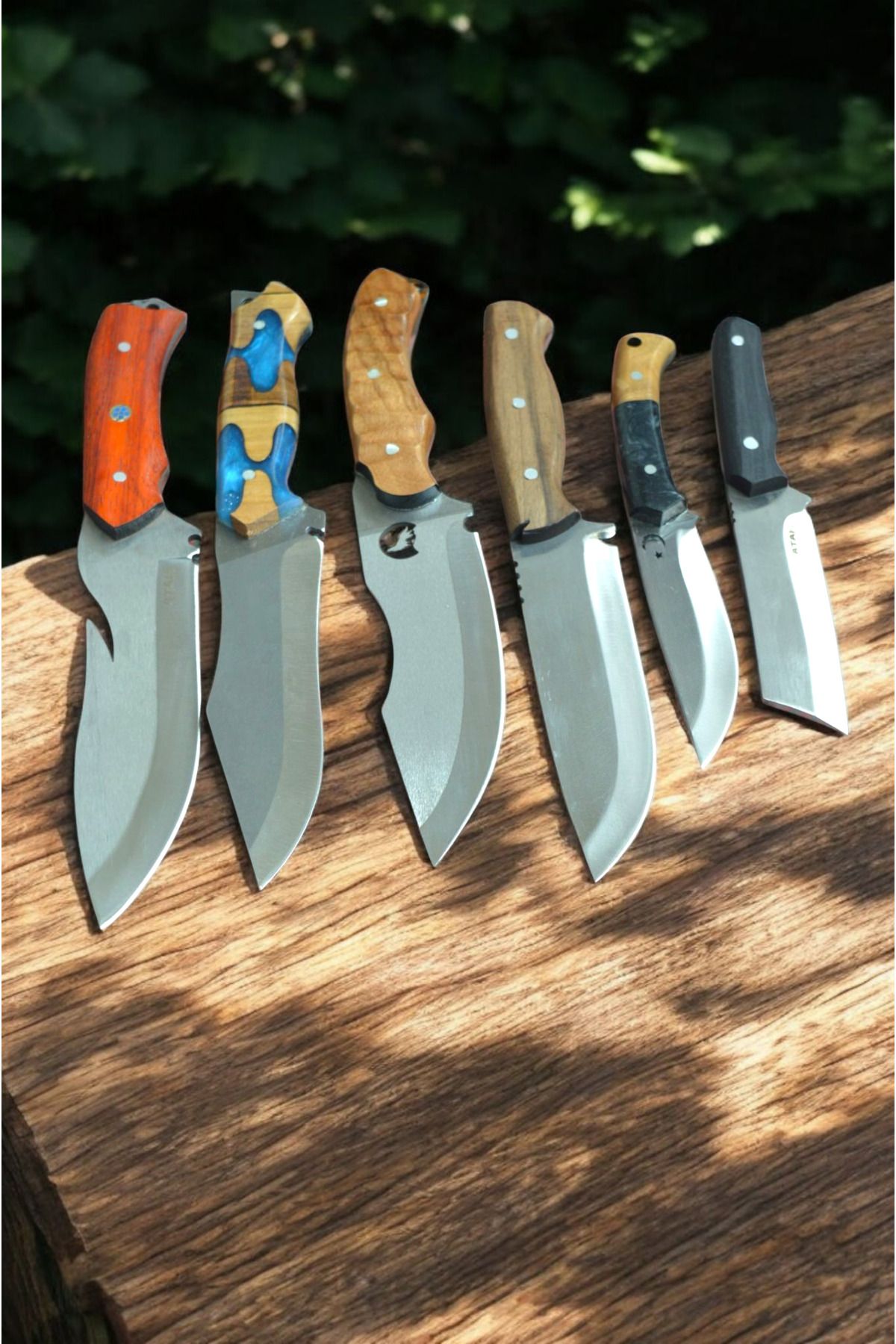 MERTCAN KNİFE 4lü 5li 6li 7li 8li outdoor av ve kamp bıçağı mutfak bıçağı çakı