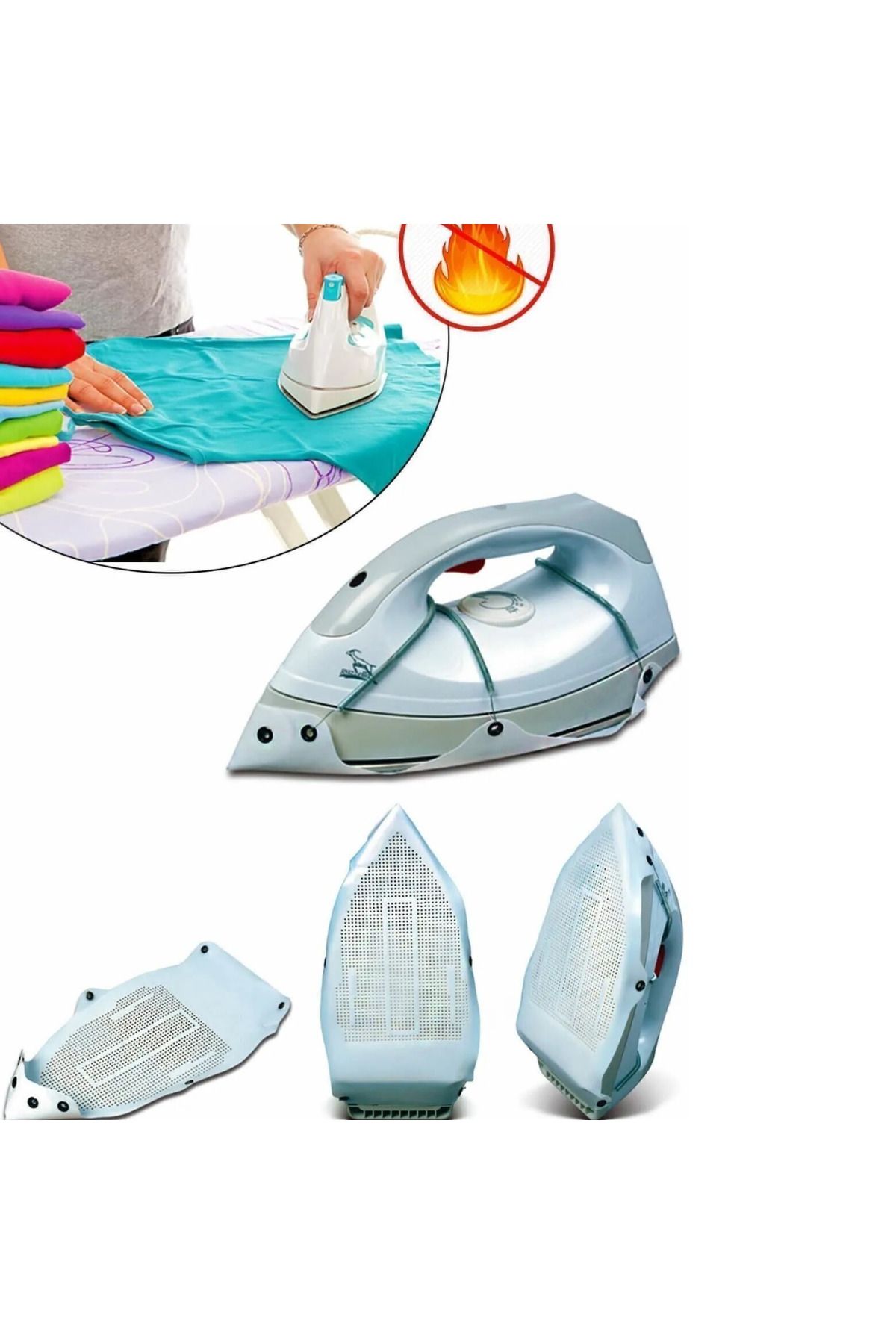 mucit home Yanmaz Yapışmaz Parlatmaz Ütü Altlığı Tabanlık