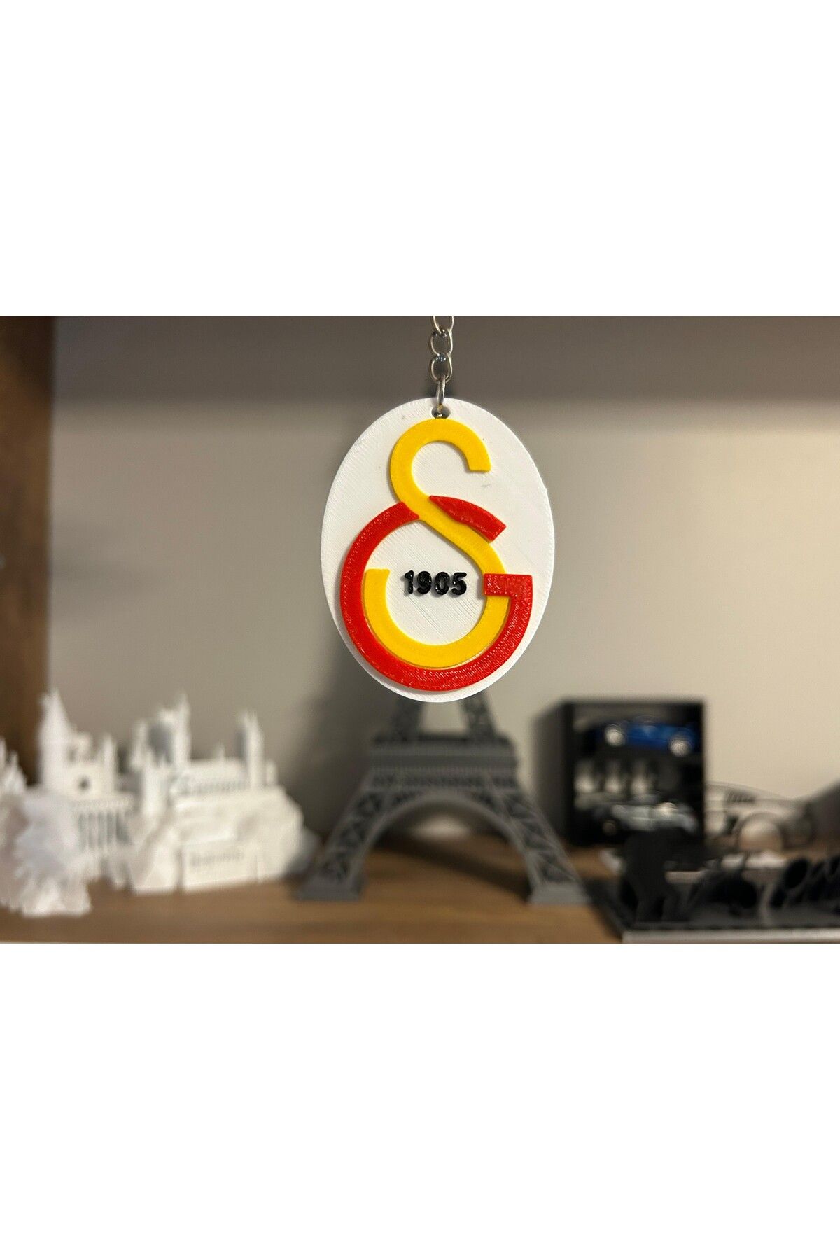 Home Sarı Kırmızı Ruhu Anahtarlığı - DS