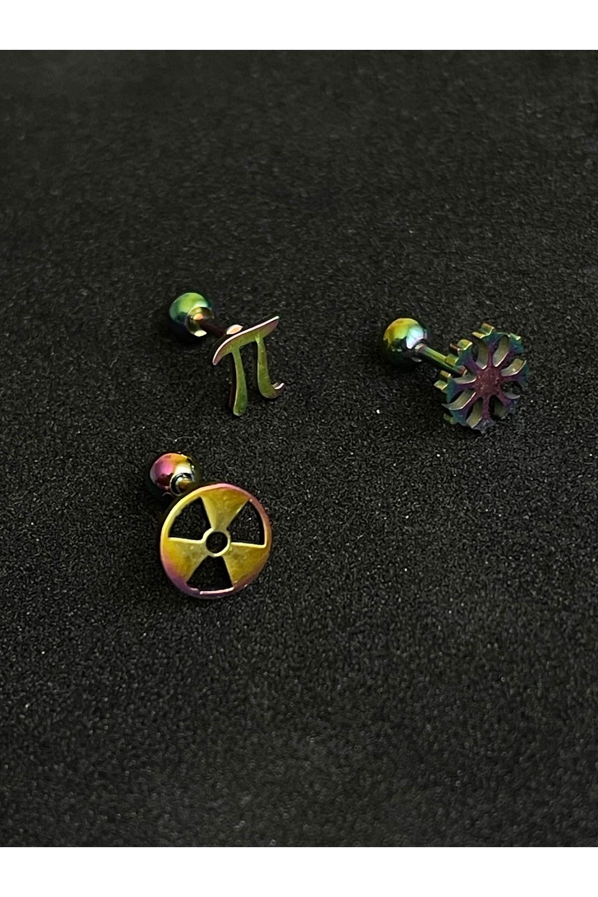 Rupen Kraft 316 L Cerrahi Çelik Piercing Kıkırdak Helix Tragus Conch Figürlü Piercing