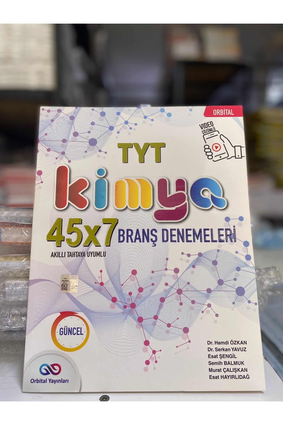 Yanıt Yayınları ORBİTAL TYT KİMYA DENEME 2025 ASM1