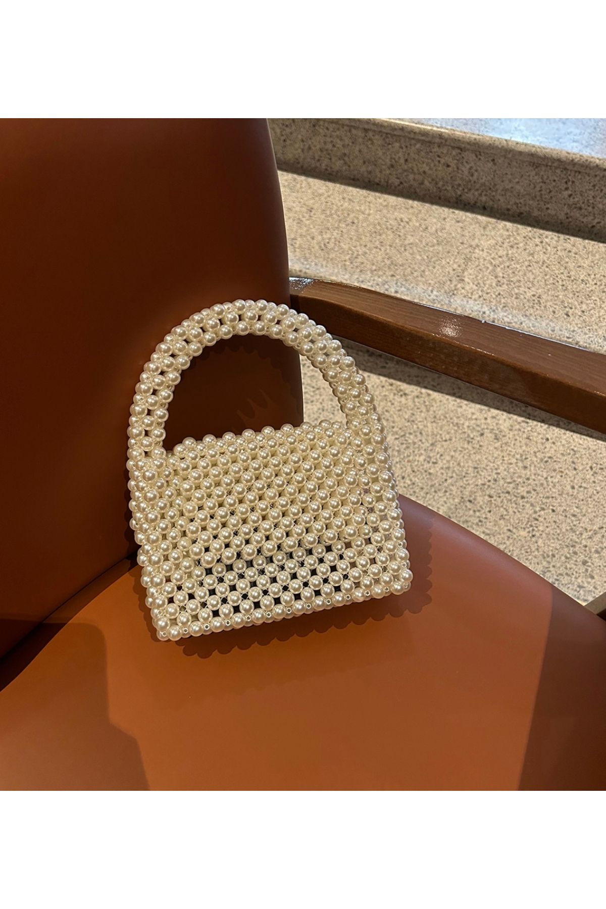 Merve Bayraktar pretty bag inci çanta
