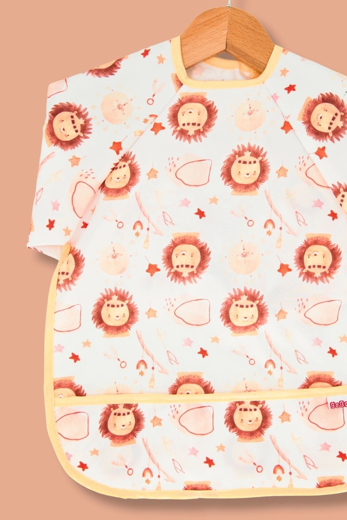 Bebechi ASLAN DESEN SIVI GEÇİRMEZ AKTİVİTE VE MAMA ÖNLÜĞÜ 6-24 AY fotoğrafı 2 (önizleme)