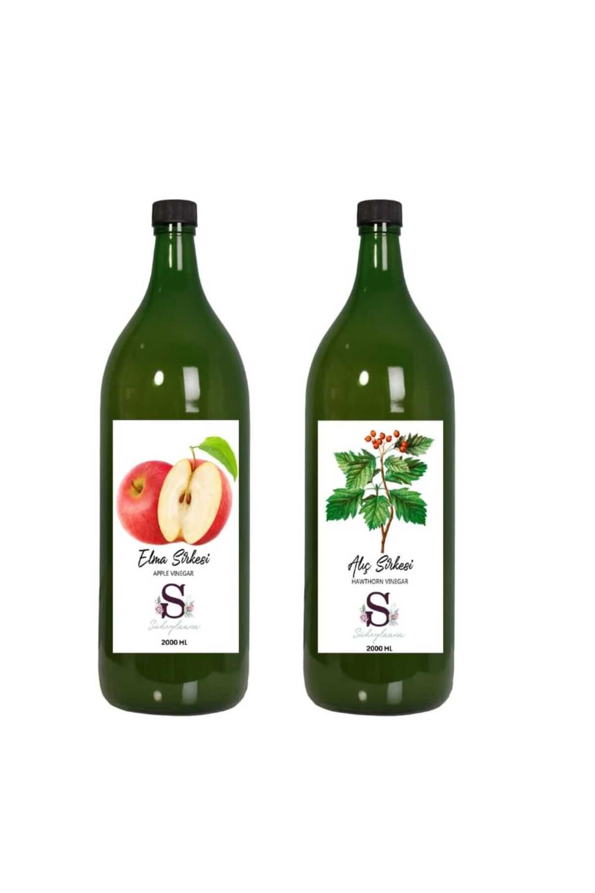 Süheylaana Doğal Enginar Sirkesi 2000 Ml - Doğal Alıç Sirkesi 2000 Ml
