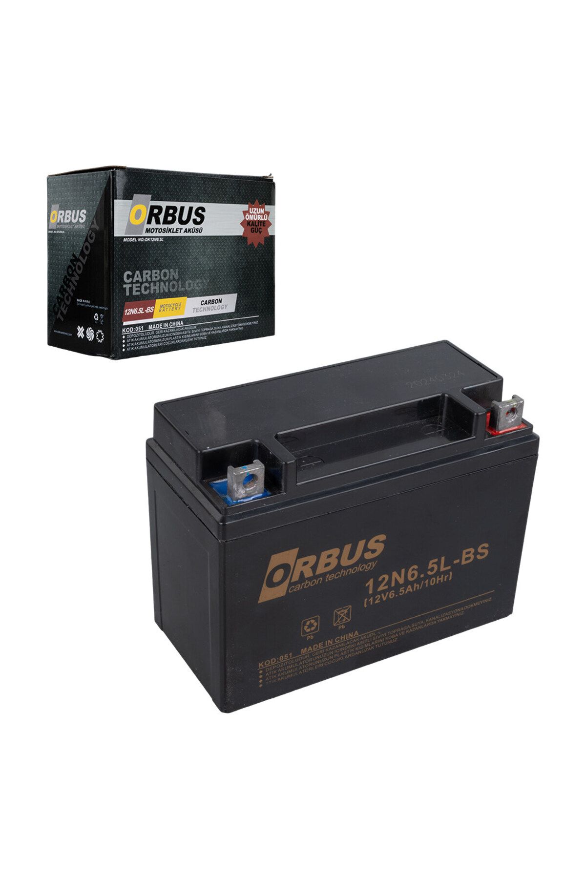 Emperium 12N6.5L-BS 12V 6.5A MOTOSİKLET AKÜSÜ (139 X 66 X 100 MM) (2.05KG) (5122)