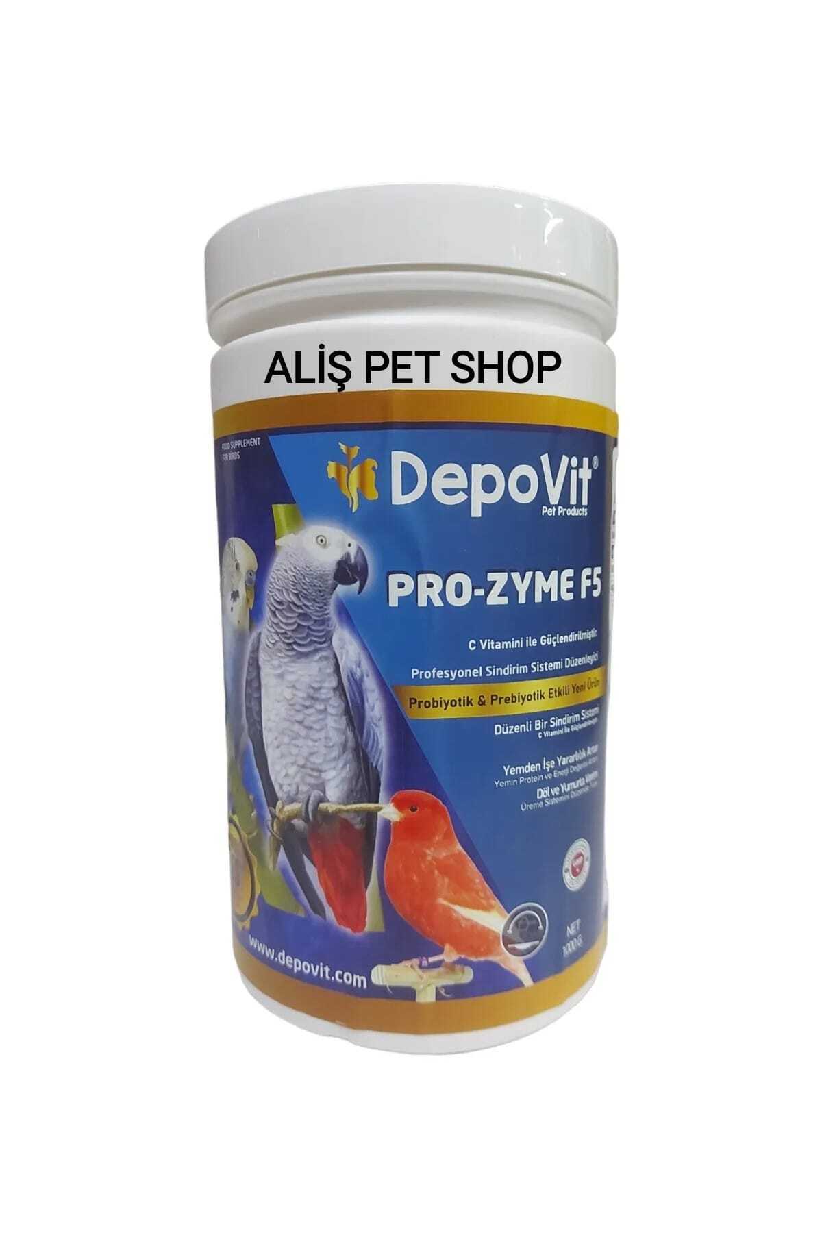 DEPOVİT Prozyme F5 Egzotik Kuşlara Özel 1 KG