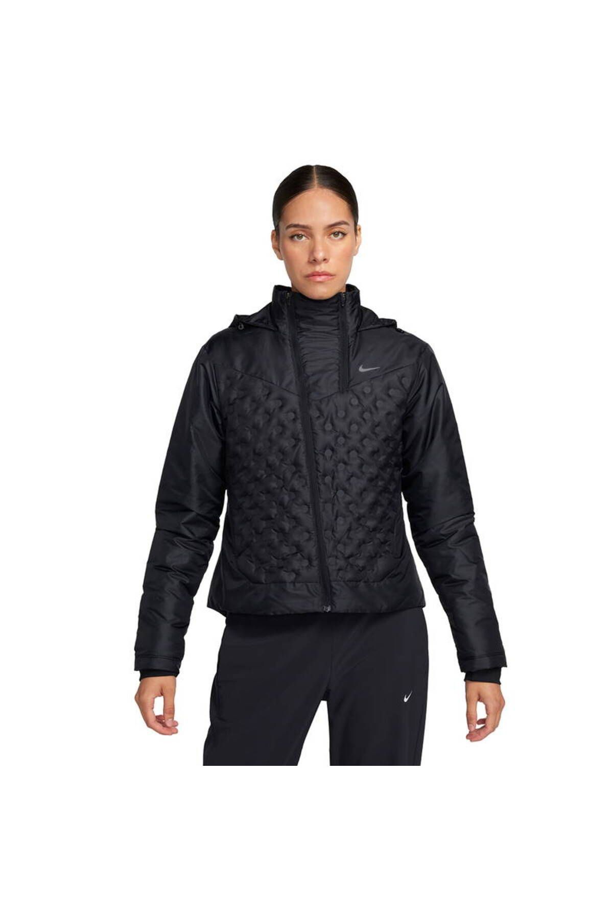 Nike Therma-Fit Adv Kadın Siyah Koşu Mont FB7603-010