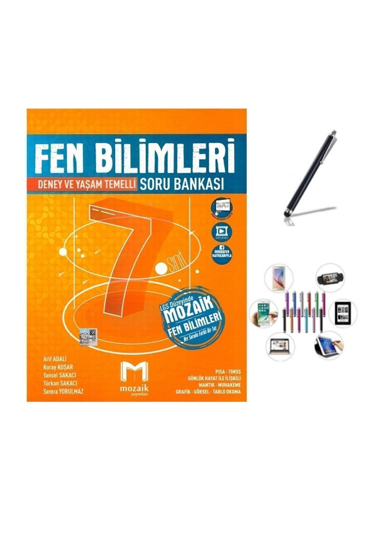 Marsis Yayınları Mozaik 7. Sınıf Fen Bilimleri Soru Bankası Güncel+dokunmatik Kalem