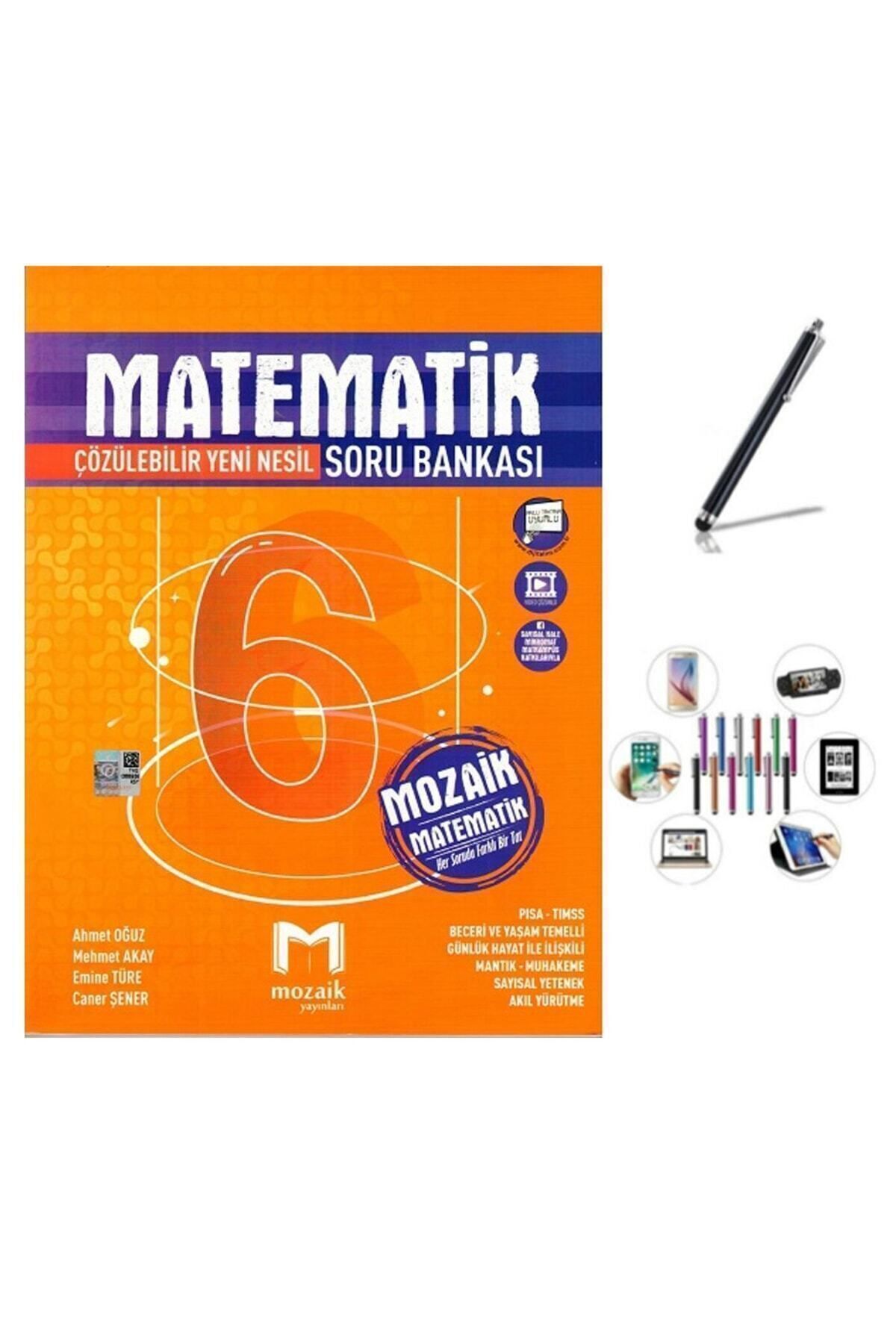 Marsis Yayınları Mozaik Güncel 6. Sınıf Matematik Soru Bankası Güncel+dokunmatik Kalem