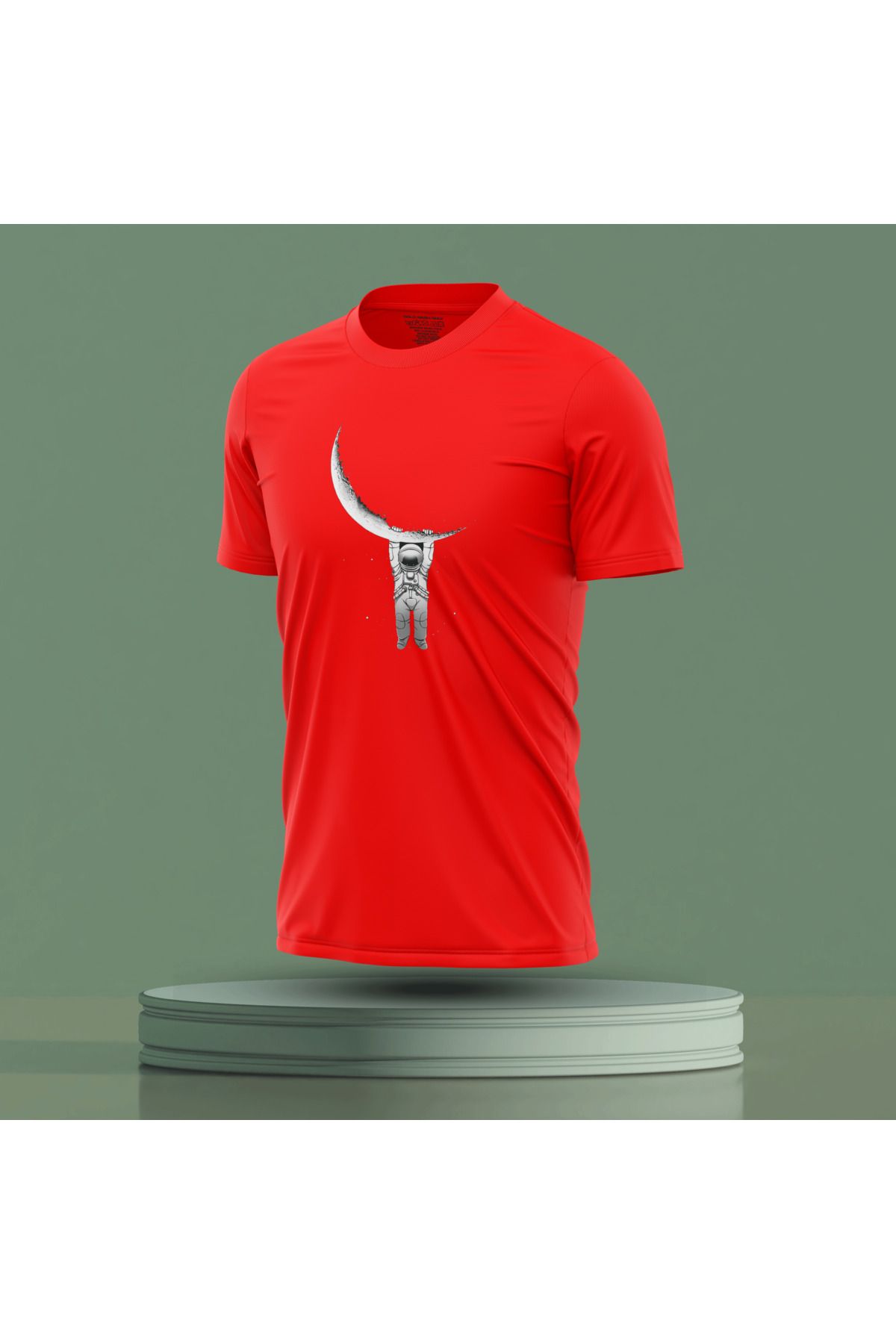 Bulvar Lee Erkek Sıfır Yaka Baskılı Yazlık T-Shirt
