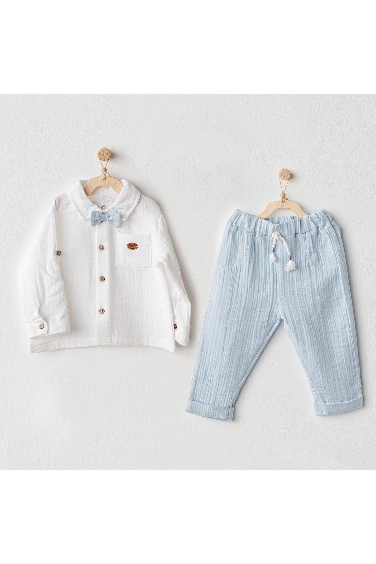 Wear Hype Andywawa Ac25622 Ocean İs My Happy Place 2'li Takım Blue