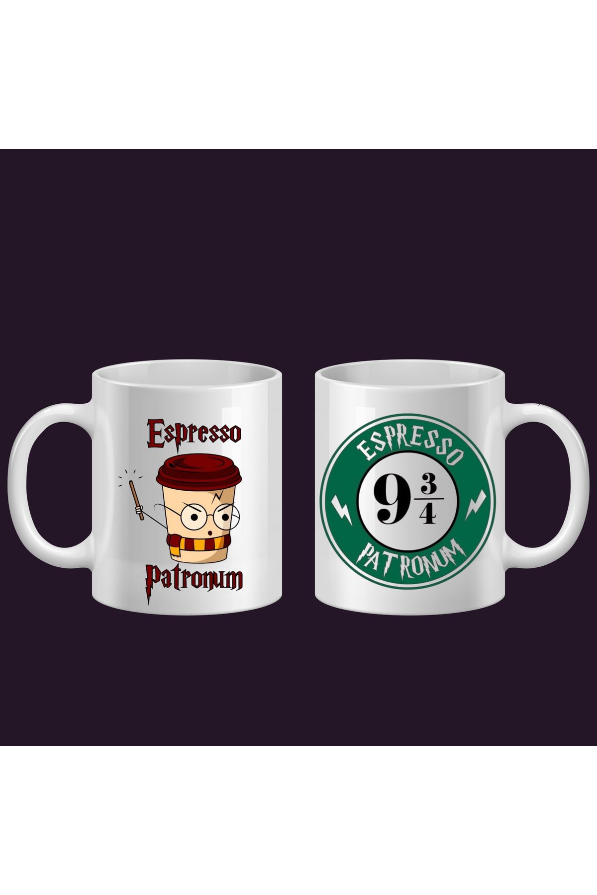 freyja design Harry Potter baskılı tasarım kupa bardak