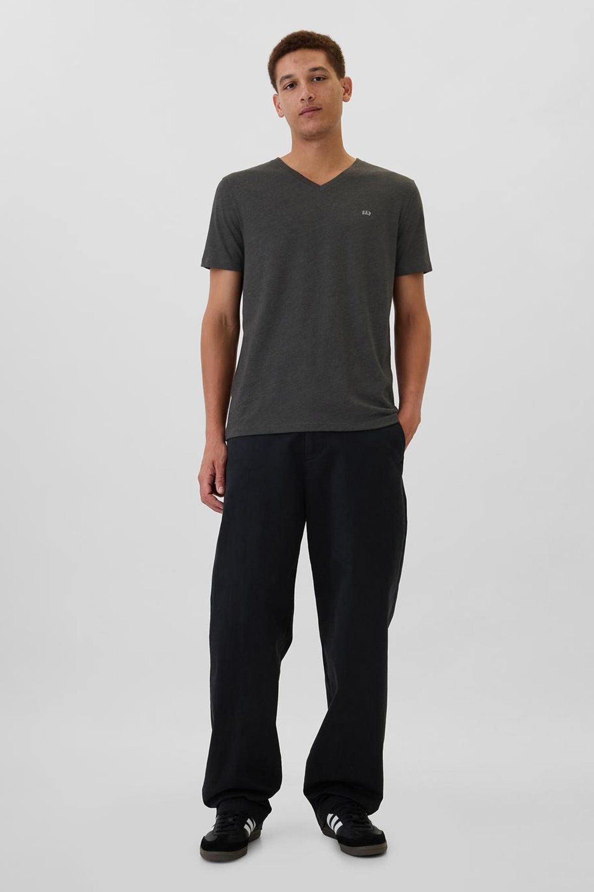 GAP Erkek Gri Tişört (Model Kodu: 502020000 )