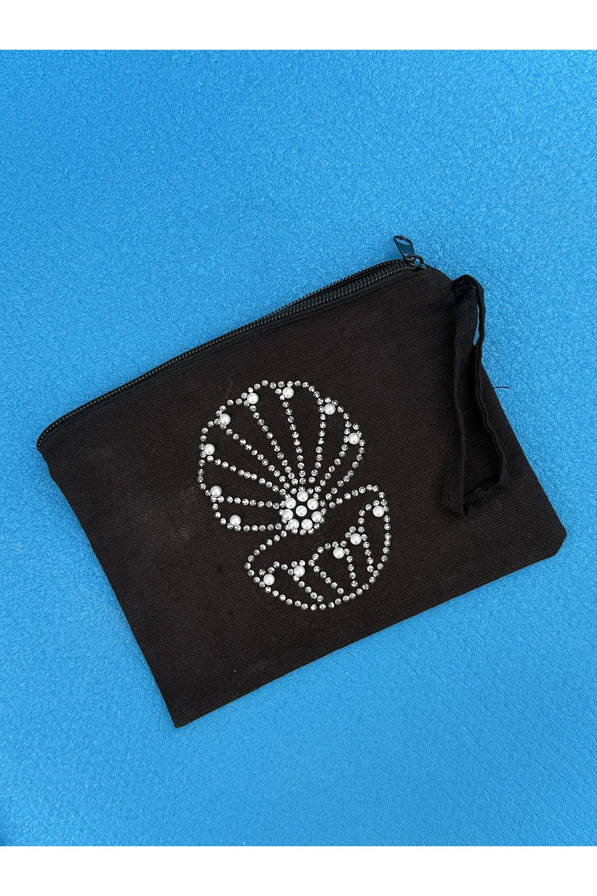 PIRILTISHOP Deniz Kabuğu Detaylı Mini Çanta