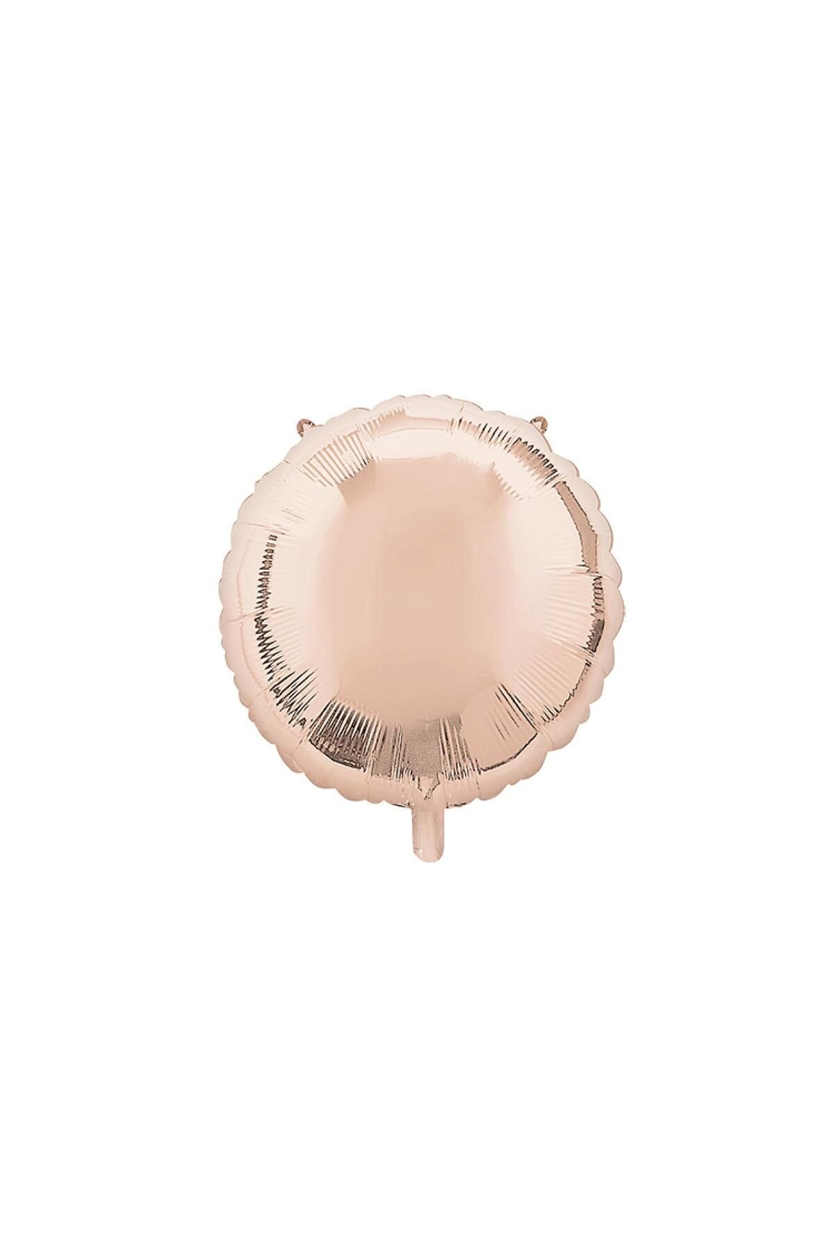TATLI GÜNLER 18" FOLYO BALON ROSE GOLD DÜZ YUVARLAK