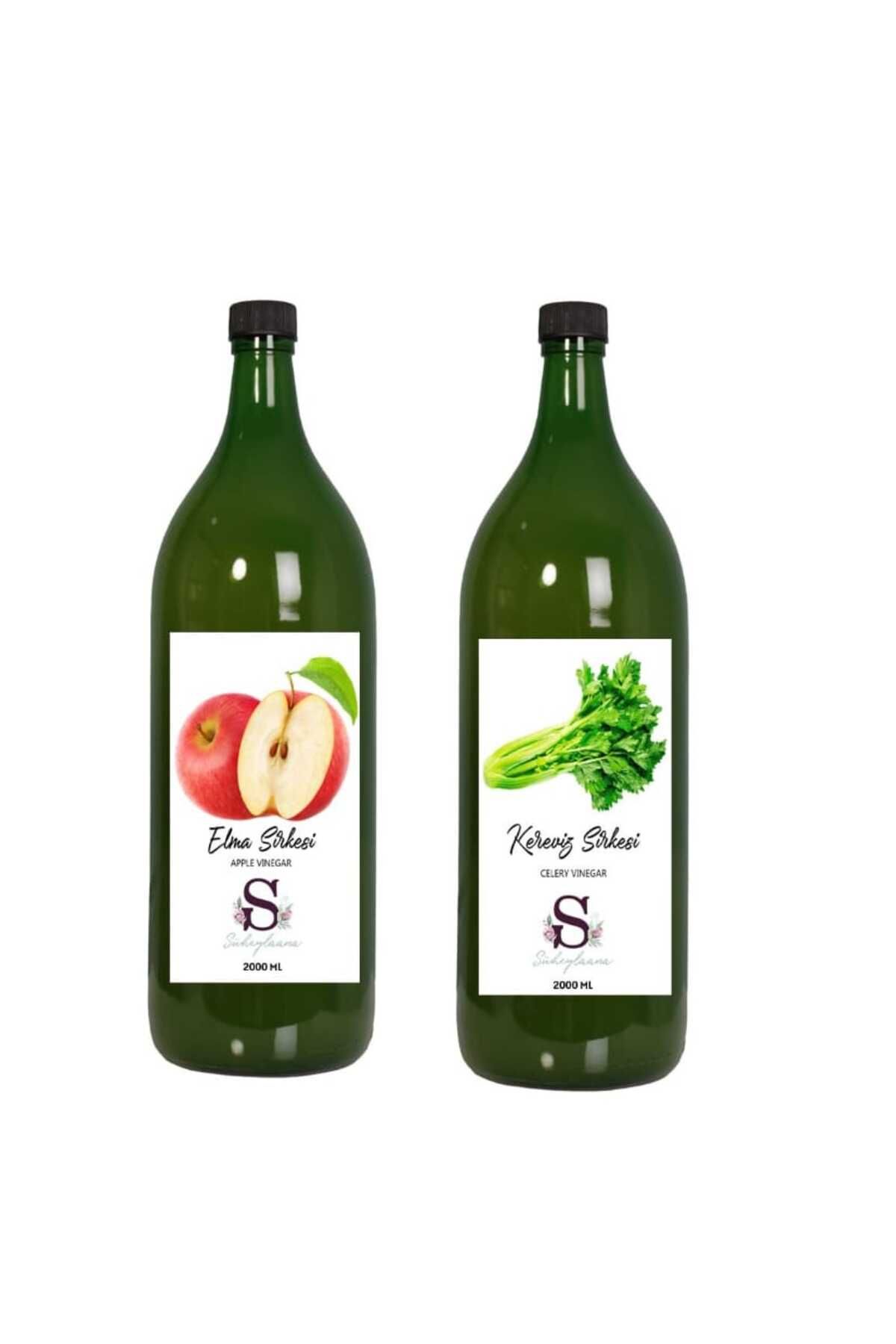 Süheylaana Doğal Enginar Sirkesi 2000 Ml - Doğal Kereviz Sirkesi 2000 Ml