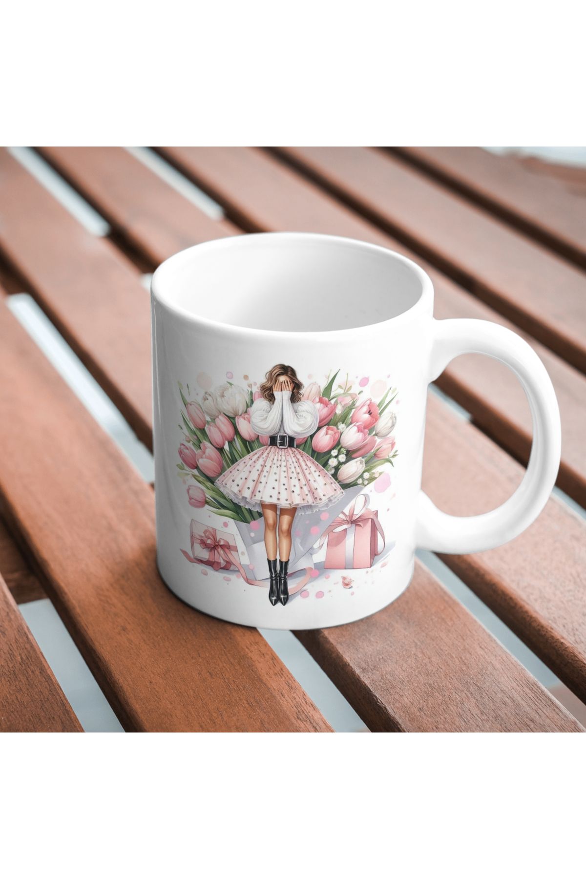 freyja design happy birthday doğum günü baskılı kupa bardak