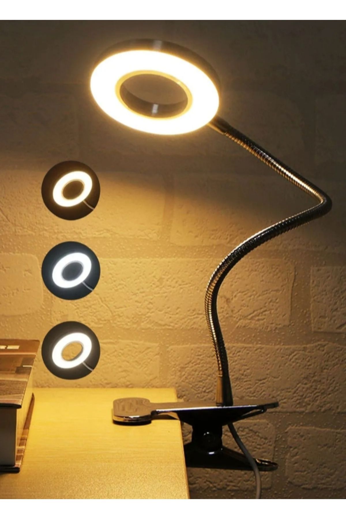 Home Mandallı Akrobatik Led Çalışma Okuma Işığı Ayarlanabilir Işığı