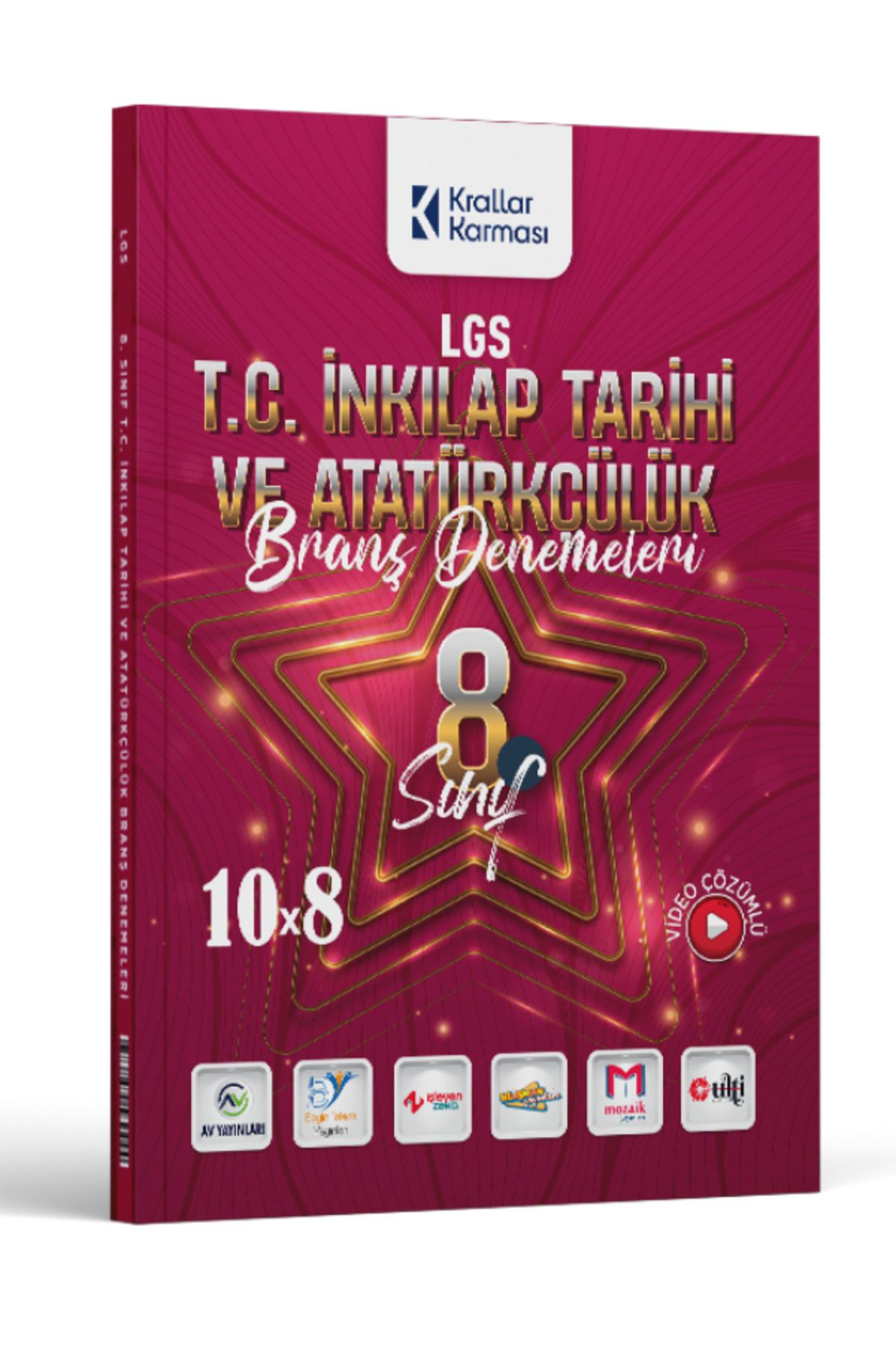 Krallar Karması KrallarKarması 8. Sınıf LGS T.C. İnkılap Tarihi ve Atatürkçülük 10 x 8 Branş Denemeleri