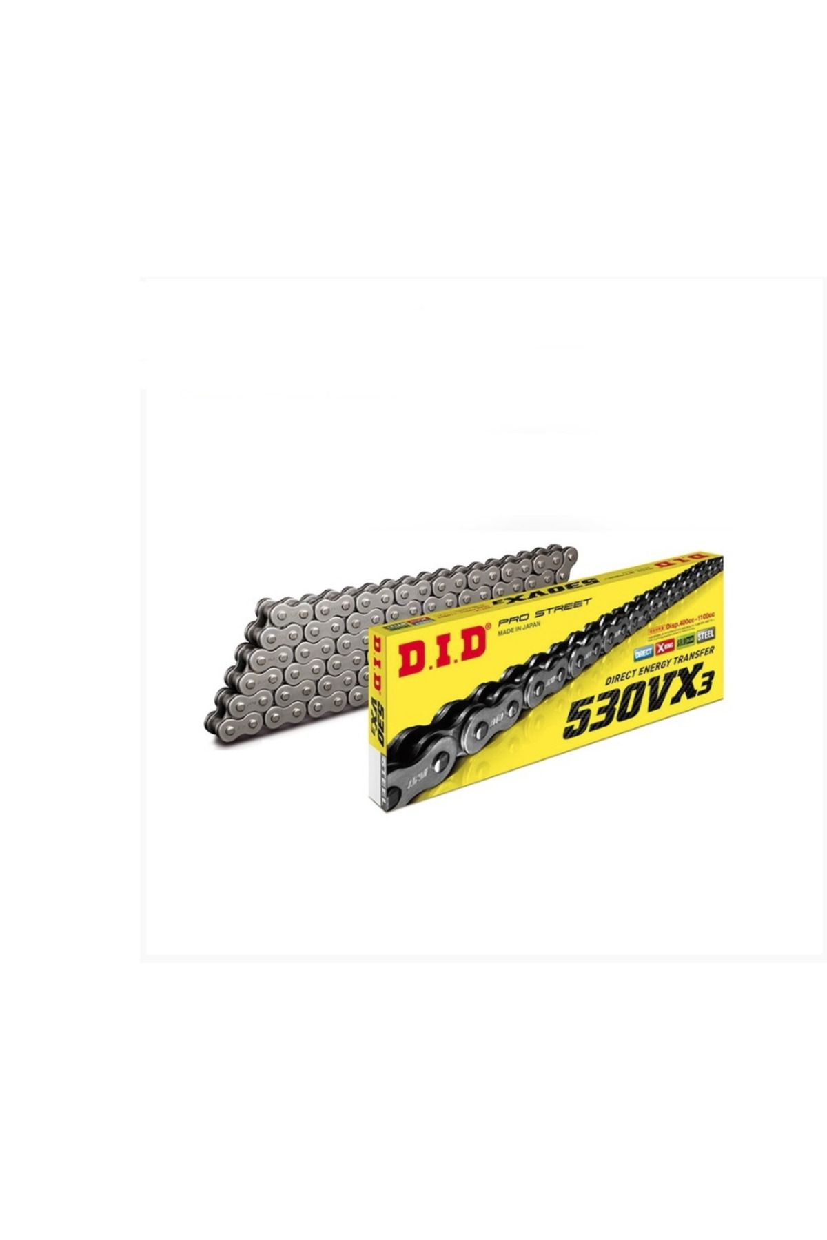 D.I.D Dıd Çelik Zincir 530-122l Vx3 X-rıng